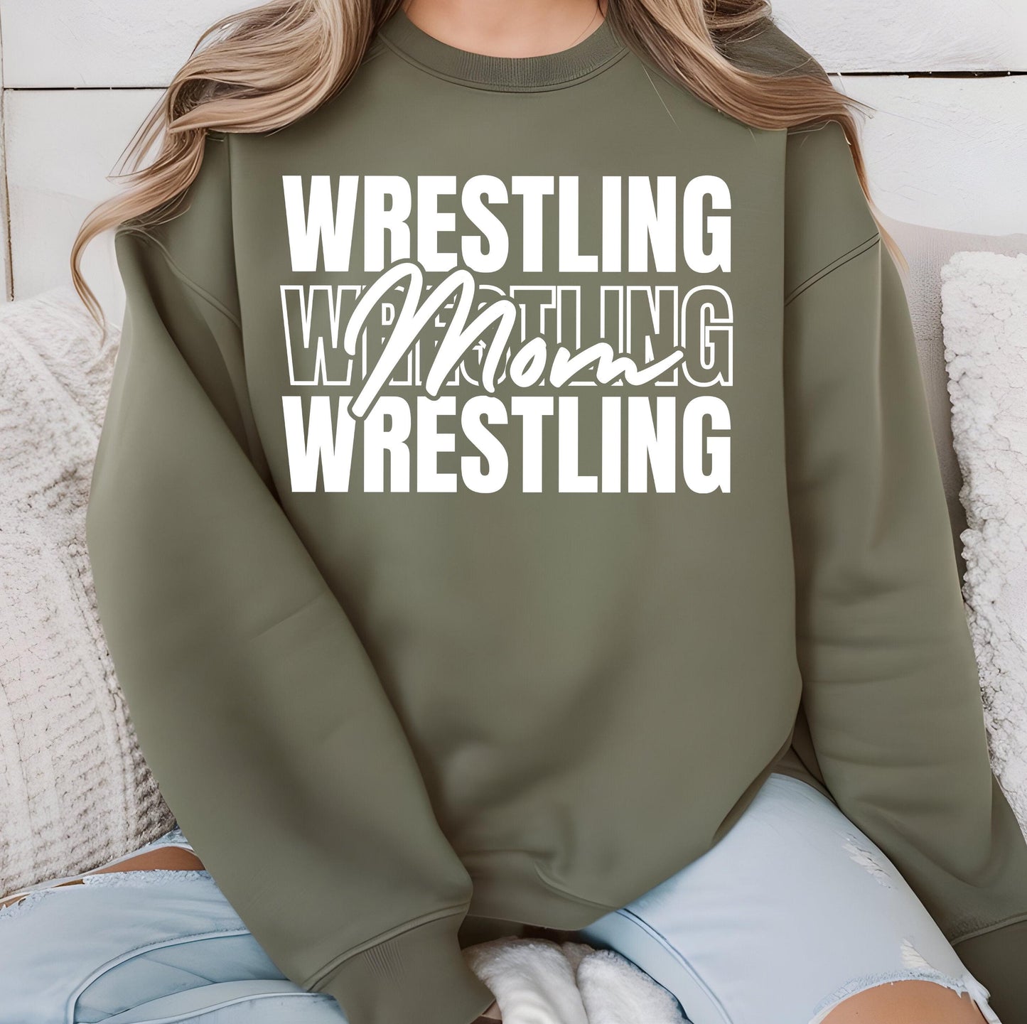 Wrestling Mom DTF Transfers Ready For Press, Wrestling DTF Prints, Heat Press Transfers, Direct To Film, Mother Transfers, Sports Transfers