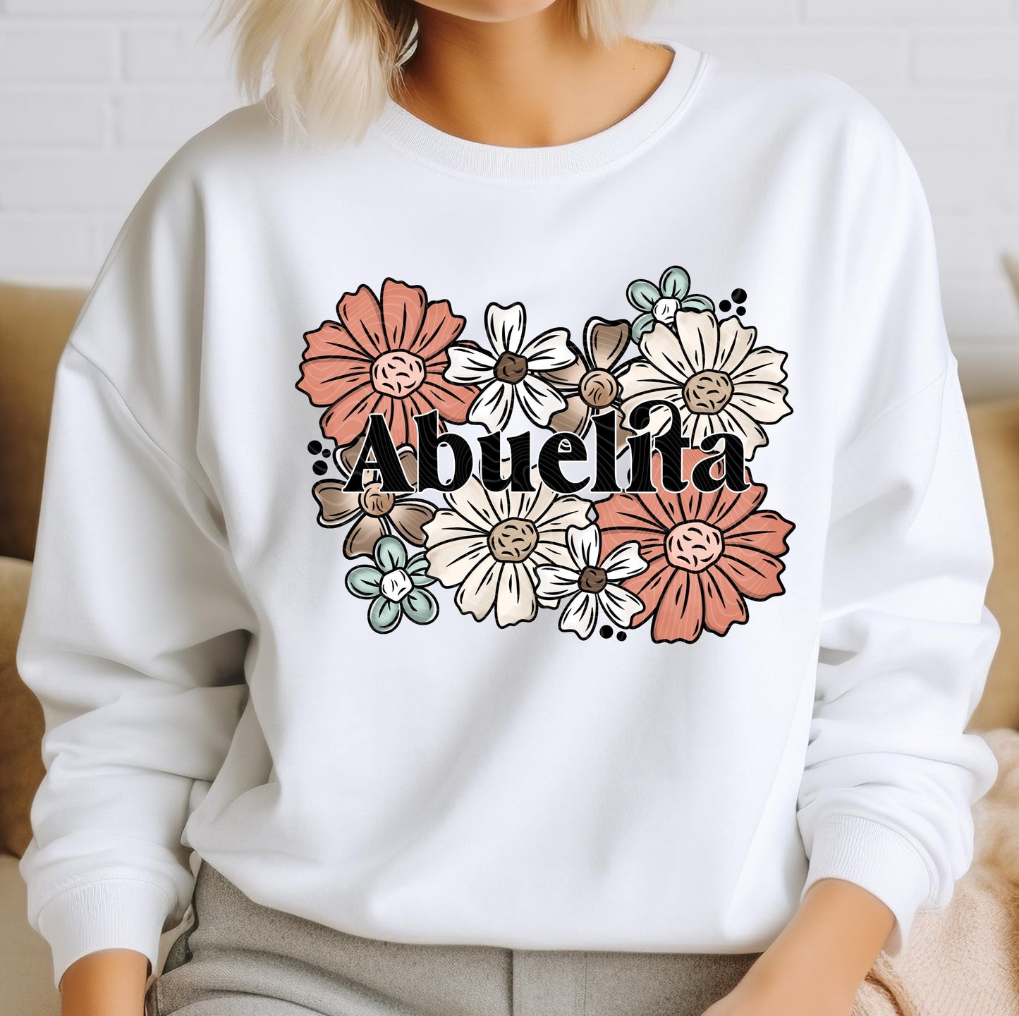 Abuelita DTF Transfers Ready For Press, Happy Mothers Day Dtf Prints, Heat Press Transfer, Direct To Film, Nana, Grammy Transfers, Mommy Dtf