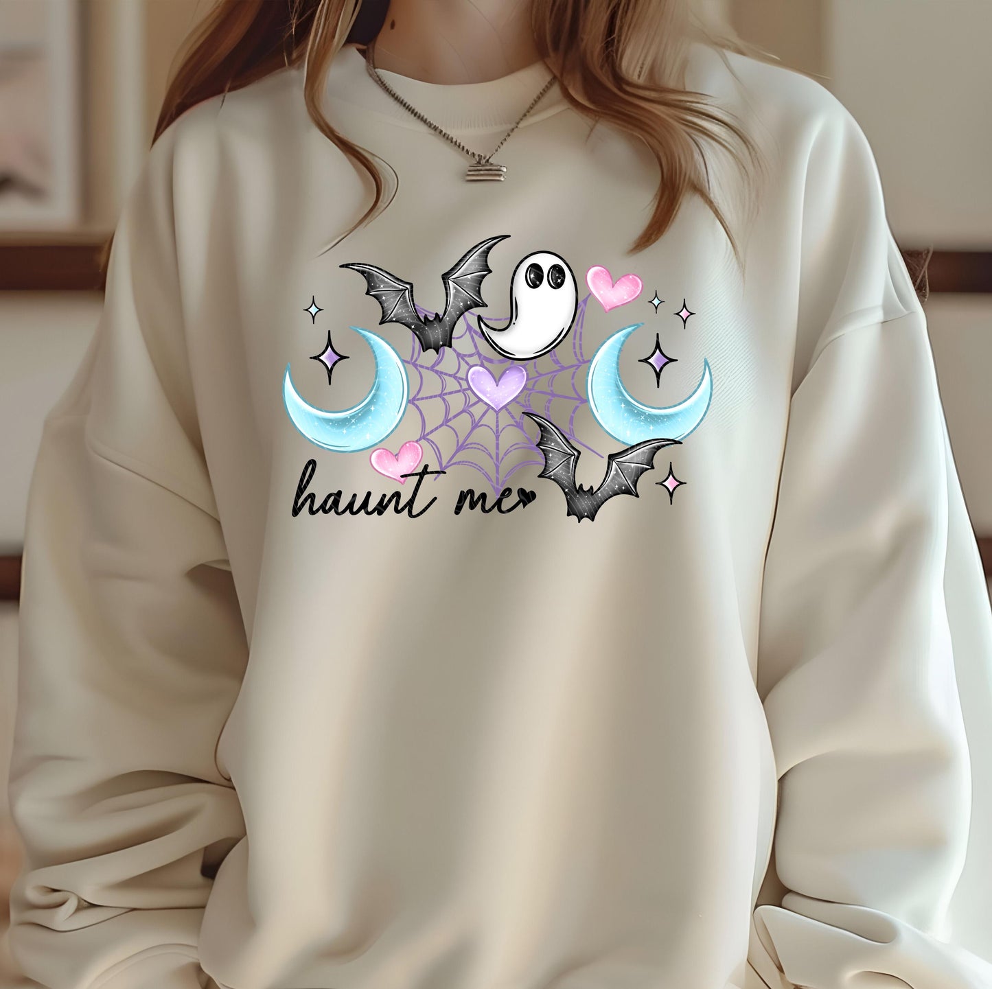 Haunt Me DTF Transfers Ready For Press, Valentine You Haunt Me Dtf Print, Direct To Film, Heat Press Transfer, Spooky Valentine Dtf Transfer
