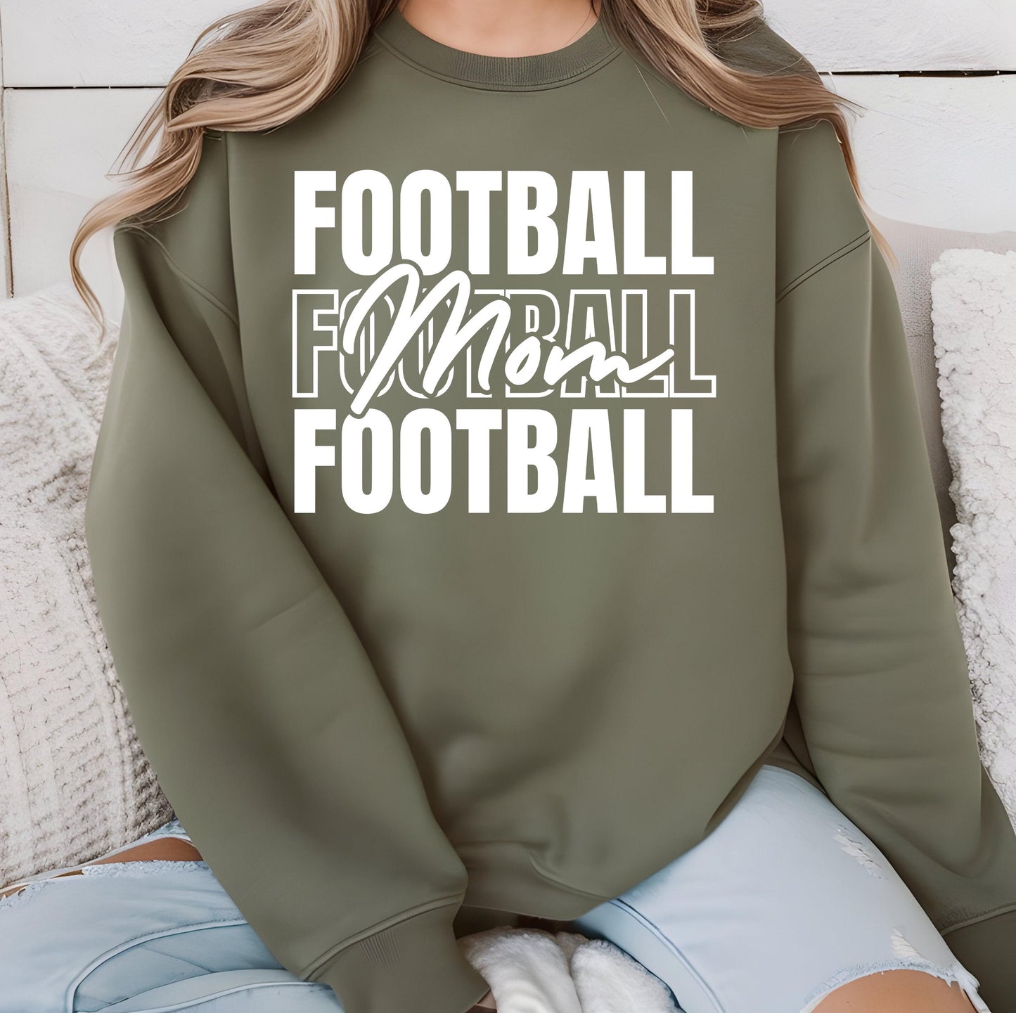 Football Mom DTF Transfers Ready For Press, Football DTF Prints, Heat Press Transfers, Direct To Film, Gameday Transfers, Sports Transfers