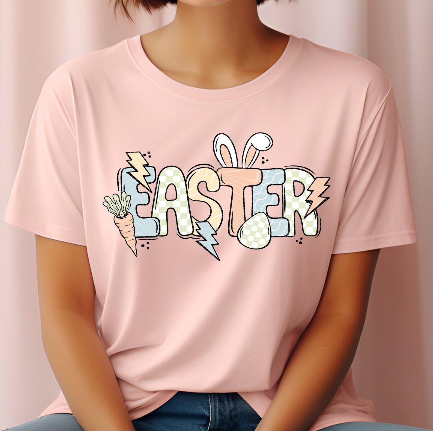 Easter Boyish DTF Transfer Ready For Press, Easter Dtf Prints, Direct To Film, DTF Print, Easter Transfers, Easter Heat Press Transfers