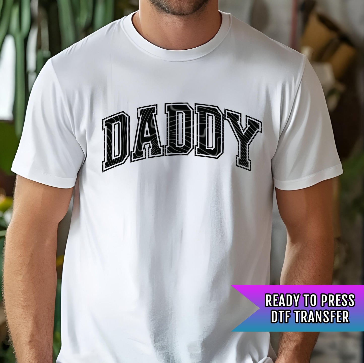 Dad DTF Transfers, DTF Transfer Ready For Press, Heat Press Transfer, DTF Print, Dad Ready For Press, Dad Dtf Transfer, Direct To Film