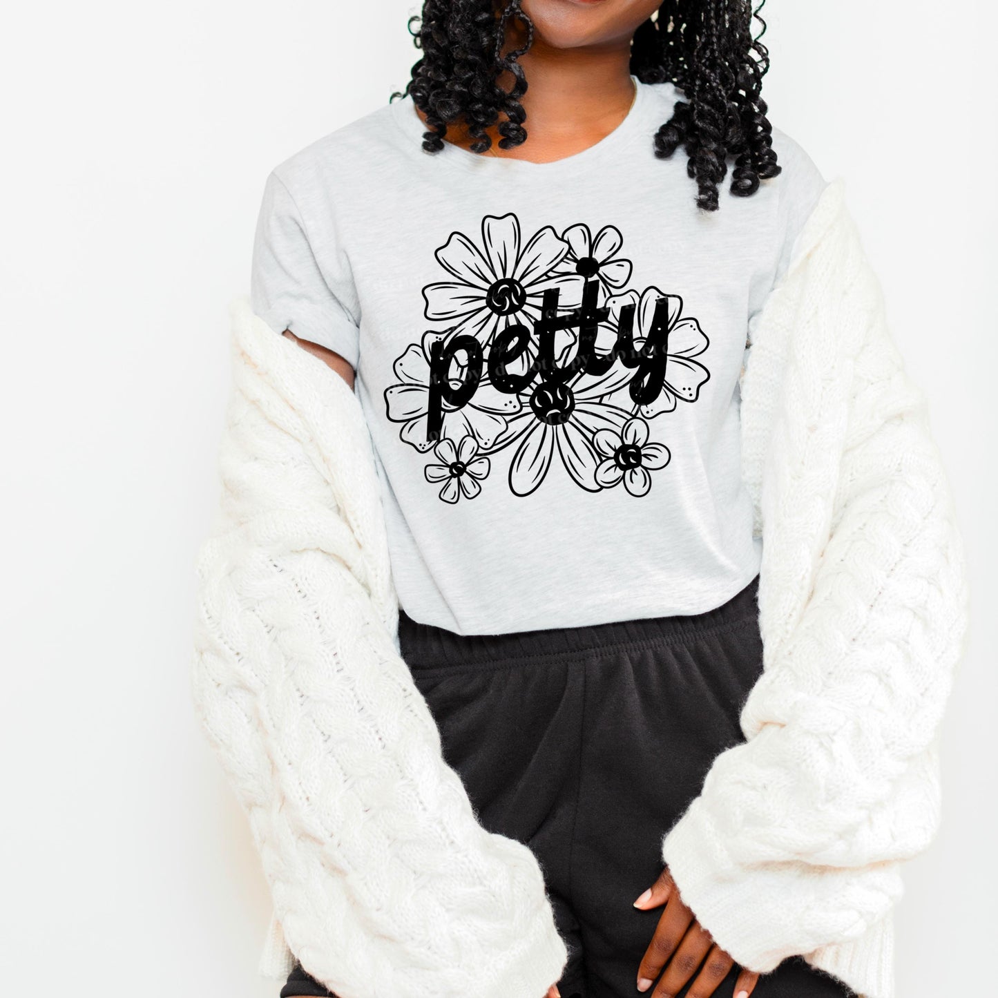 Petty DTF Transfers Ready For Press, Petty DTF Prints, Floral Dtf Print, Direct To Film, Heat Press Transfers, Funny Transfer, Sarcastic DTF