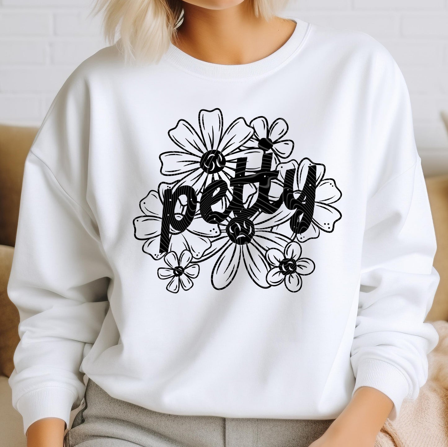 Petty DTF Transfers Ready For Press, Petty DTF Prints, Floral Dtf Print, Direct To Film, Heat Press Transfers, Funny Transfer, Sarcastic DTF