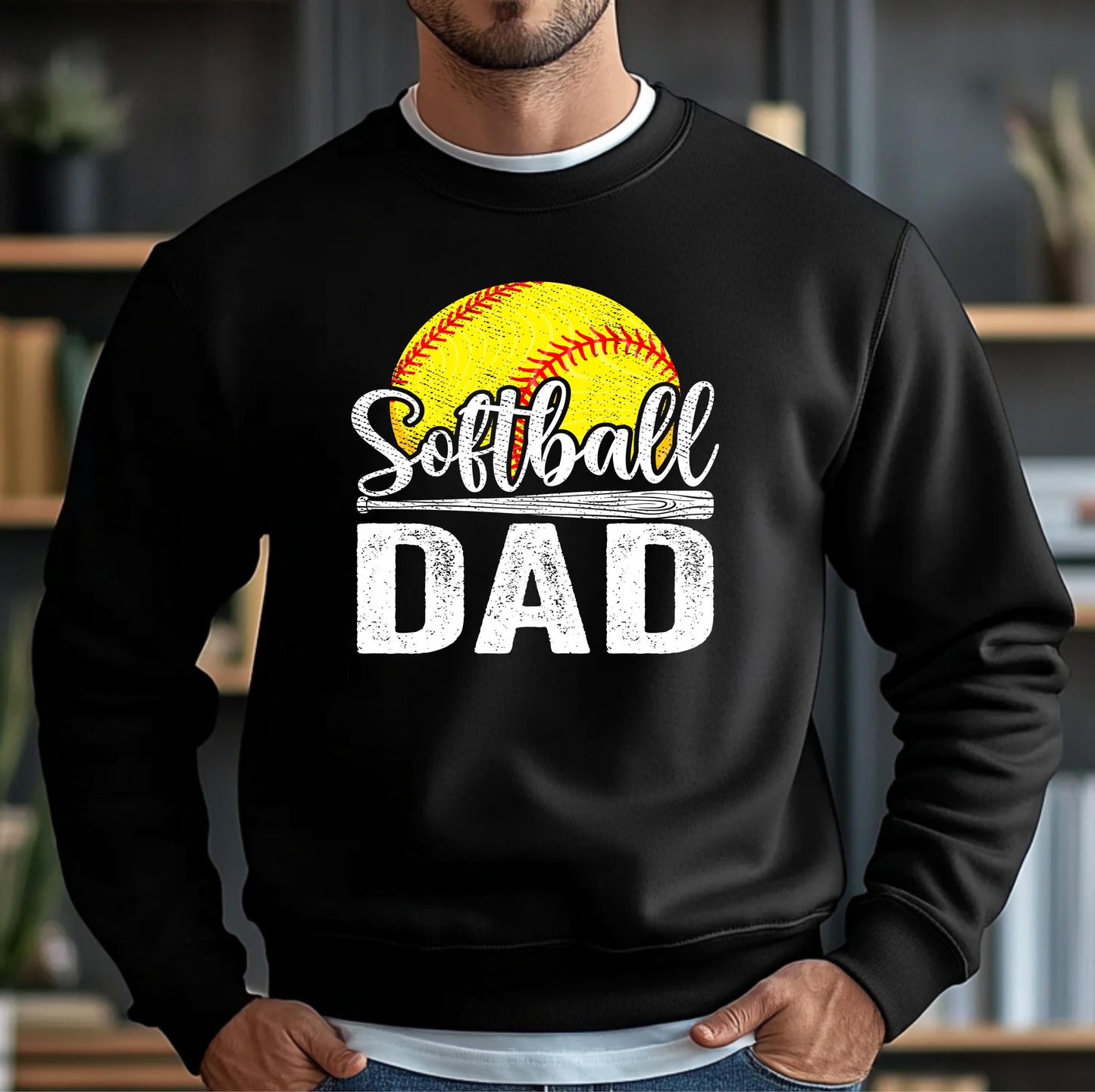 Softball Dad DTF Transfers Ready For Press, Softball Dad DTF Prints, Heat Press Transfers, Direct To Film, Softball Season Dtf Transfers