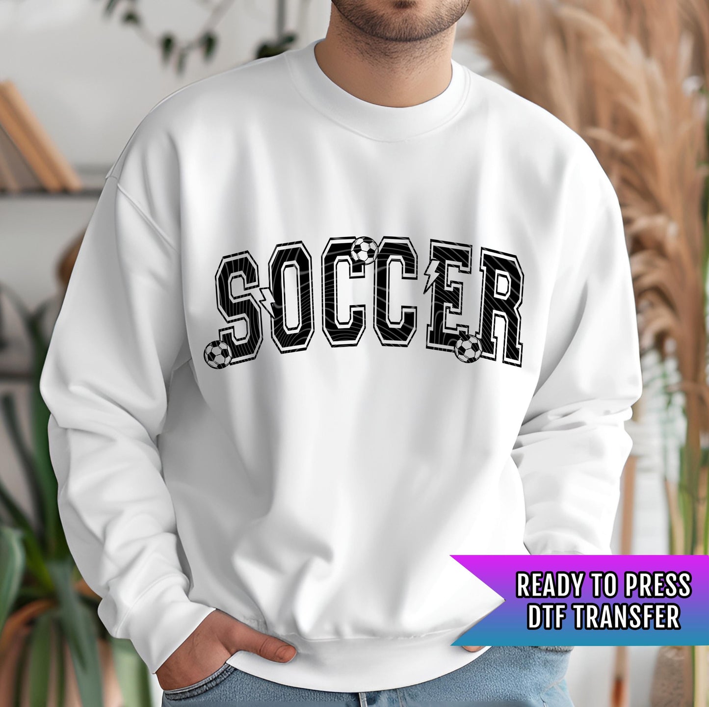 Soccer DTF Transfers Ready For Press, Soccer DTF Prints, Heat Press Transfers, Direct To Film, Soccer Season Dtf, Game Day Dtf Transfers