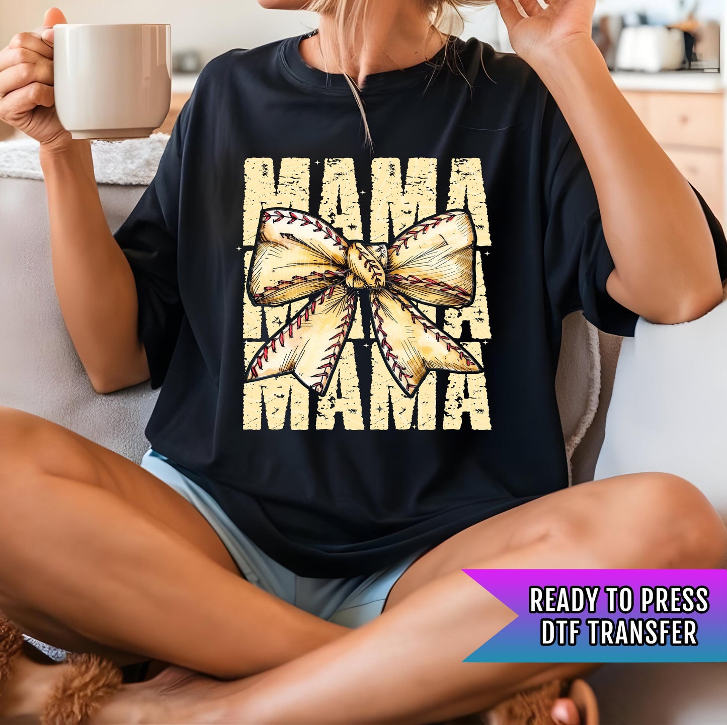 Softball Mama DTF Transfers Ready For Press, Softball DTF Prints, Heat Press Transfer, Direct To Film, Softball Dtf Transfer, Custom Dtf