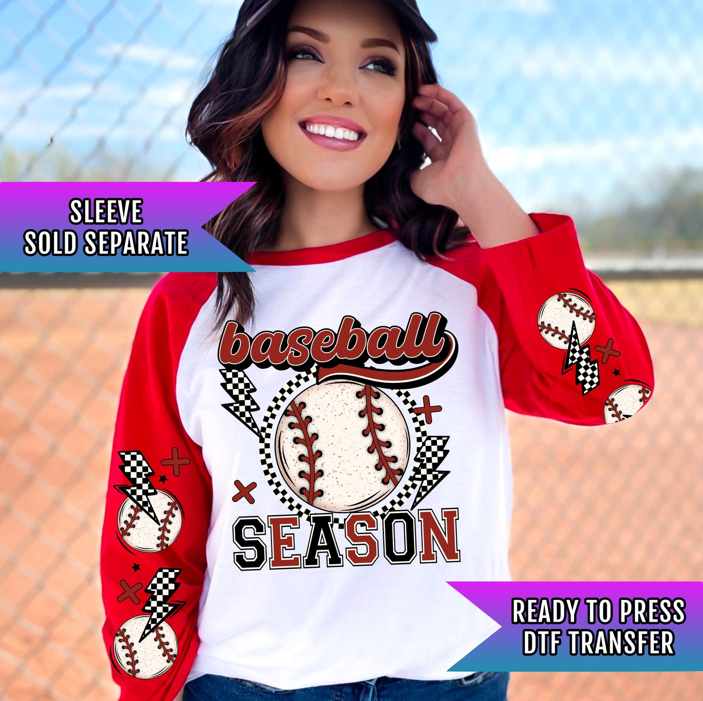 Baseball Season DTF Transfers Ready For Press, Baseball DTF Prints, Heat Press Transfers, Direct To Film, Baseball Season Dtf Print