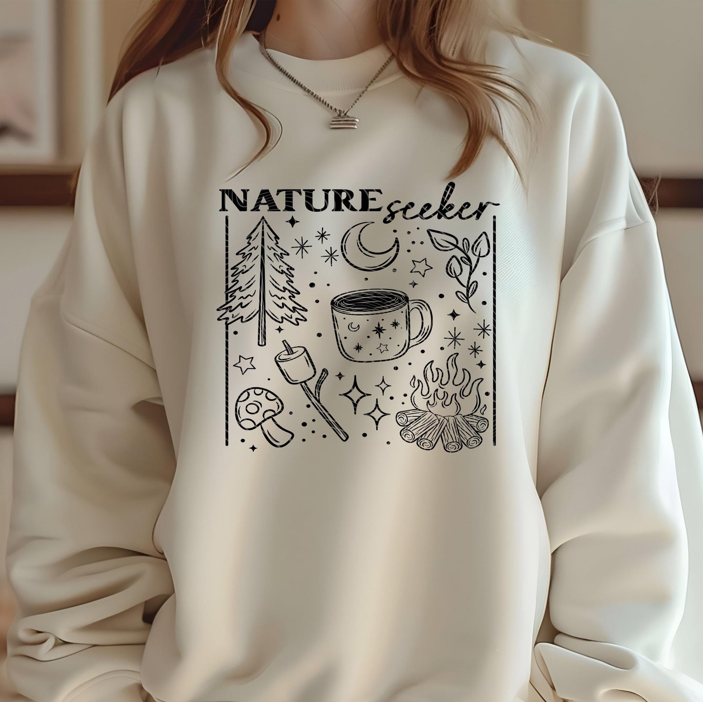 Nature Seeker DTF Transfers Ready For Press, Camping Dtf Prints, Heat Press Transfer, Direct To Film, Hot Peel Dtf, Camping Transfers