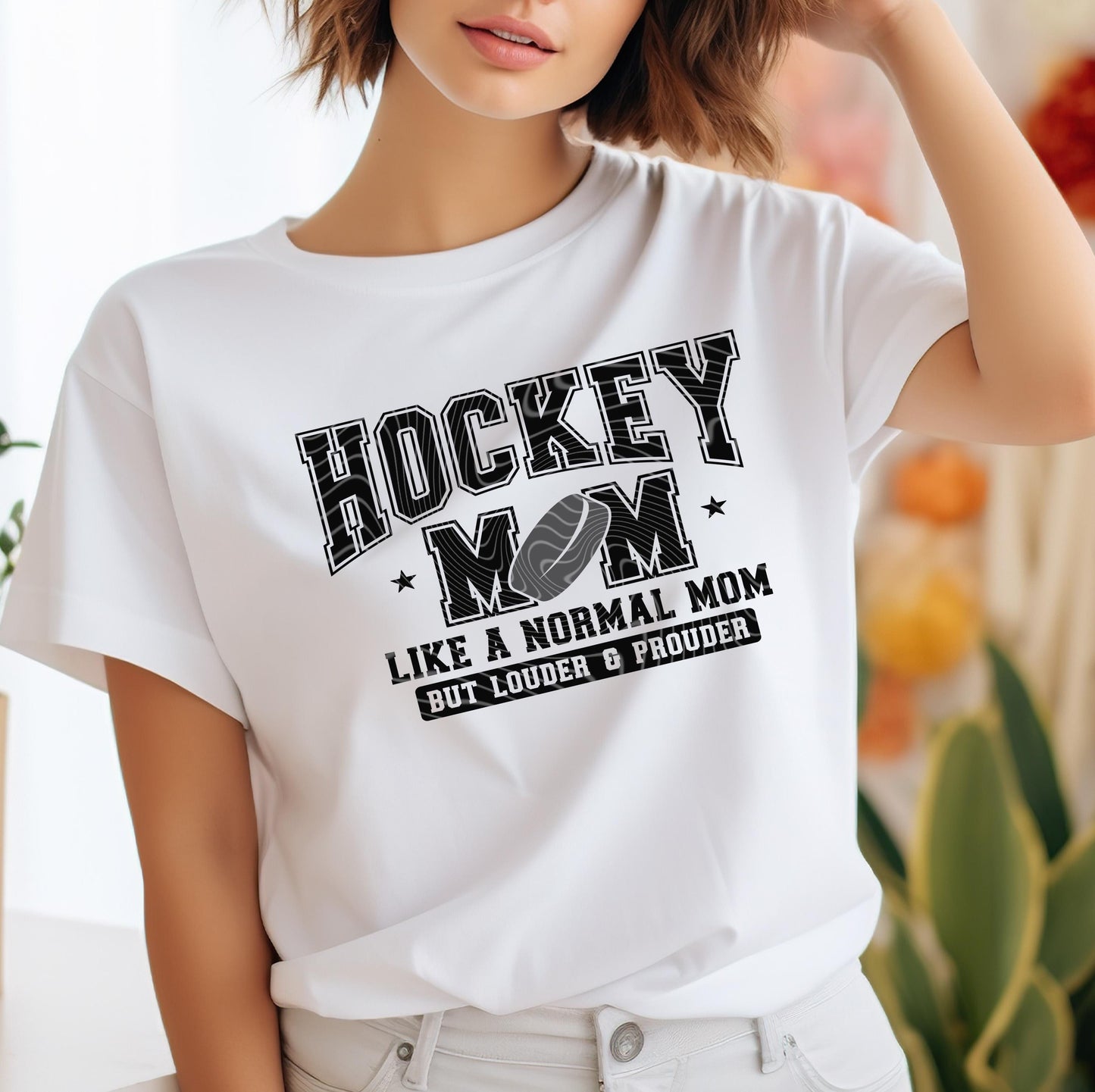 Hockey Mom DTF Transfers Ready For Press, Hockey DTF Print, Heat Press Transfer, Direct To Film, Hockey Transfer, Hockey Heat Press Transfer