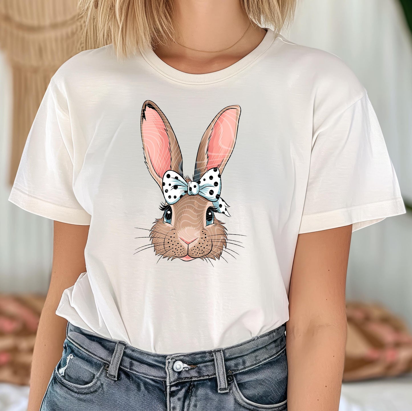 Easter Bunny DTF Transfer Ready For Press, Easter Premade Gang Sheet, Bubble Gum Bunny Heat Transfer, Custom Transfers, Heat Press Transfer