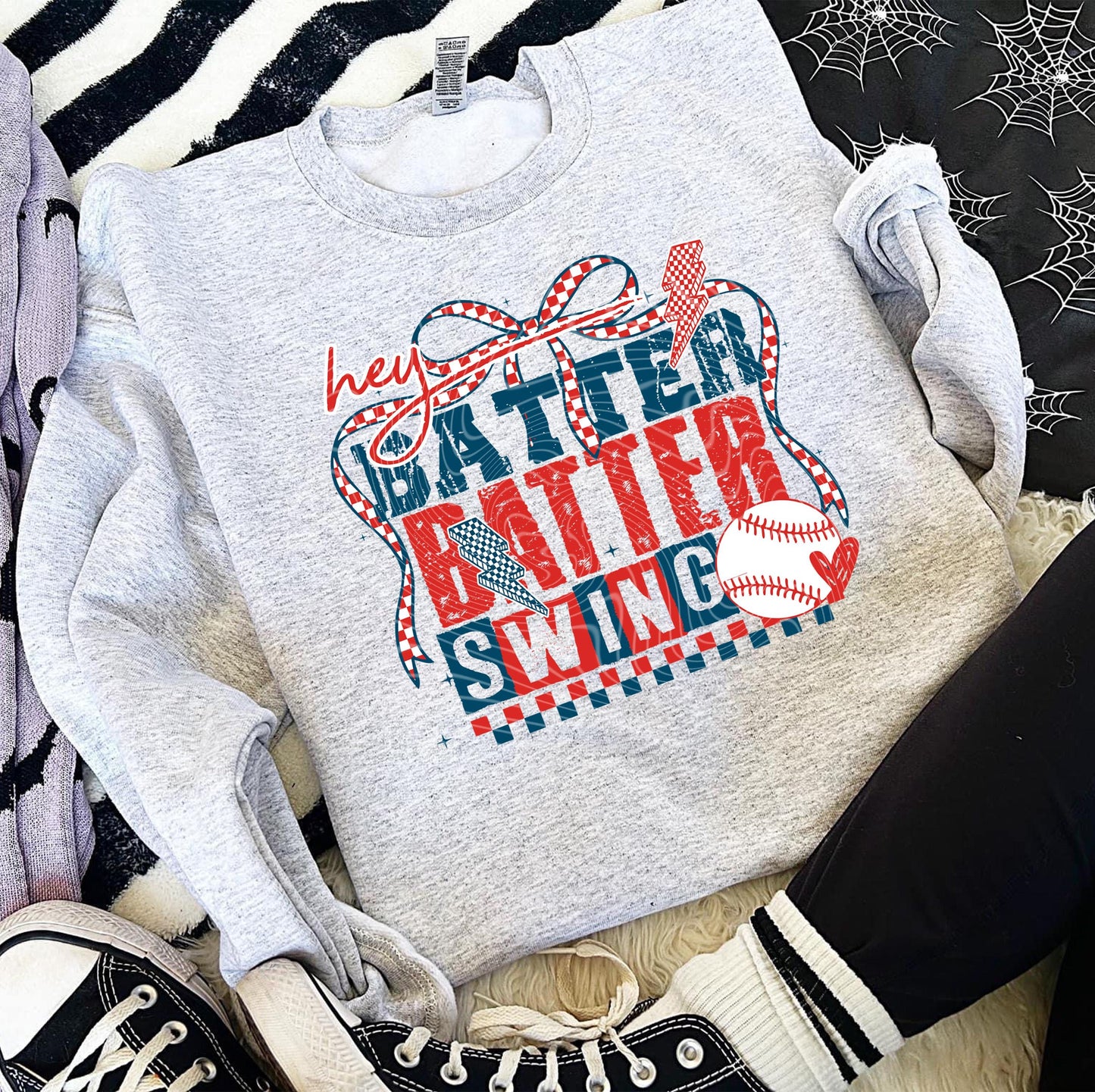 Batter Swing DTF Transfers Ready For Press, Baseball DTF Prints, Heat Press Transfer, Direct To Film, Baseball Dtf Transfer, Baseball Bow