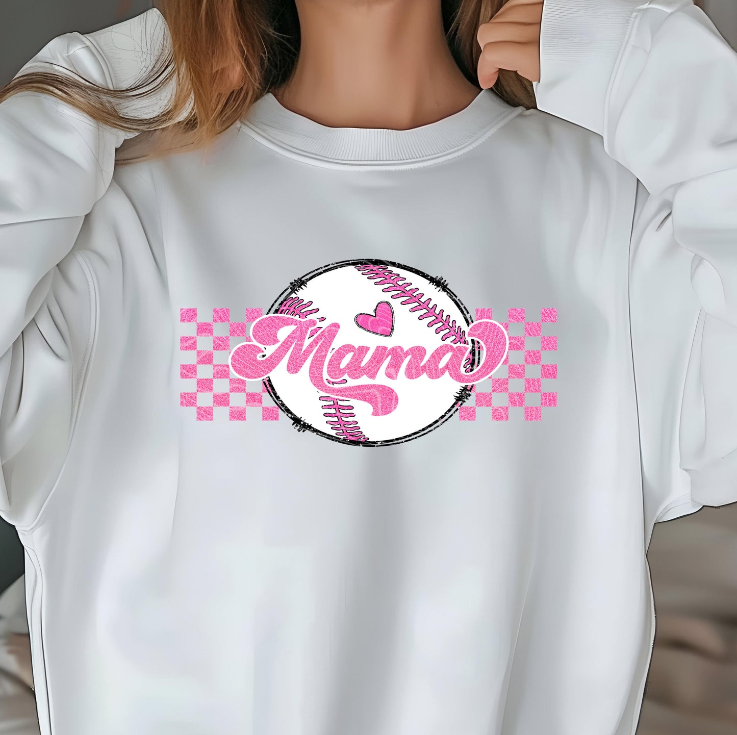 Baseball Mama DTF Transfers Ready For Press, Baseball DTF Prints, Heat Press Transfer, Direct To Film, Softball Mama Dtf Transfer