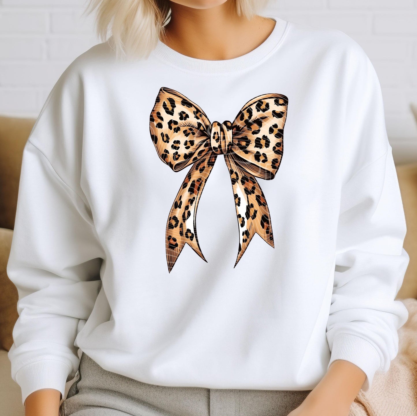 Leopard Coquette Bow DTF Transfers, Coquette Bow DTF Prints, Ready to Press, Hot Peel, High Quality Print, Heat Transfer, Direct to Film