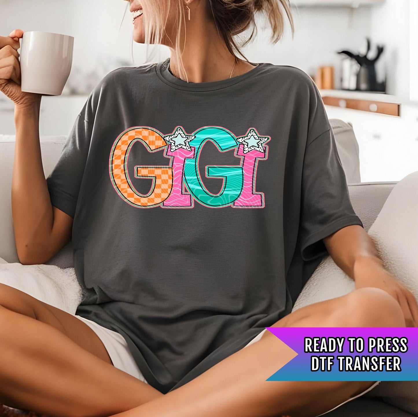 Gigi DTF Transfers, Gigi DTF Transfers Ready For Press, Heat Press Transfers, Gigi DTF Print, Direct To Film, Bulk Dft, Custom Transfer