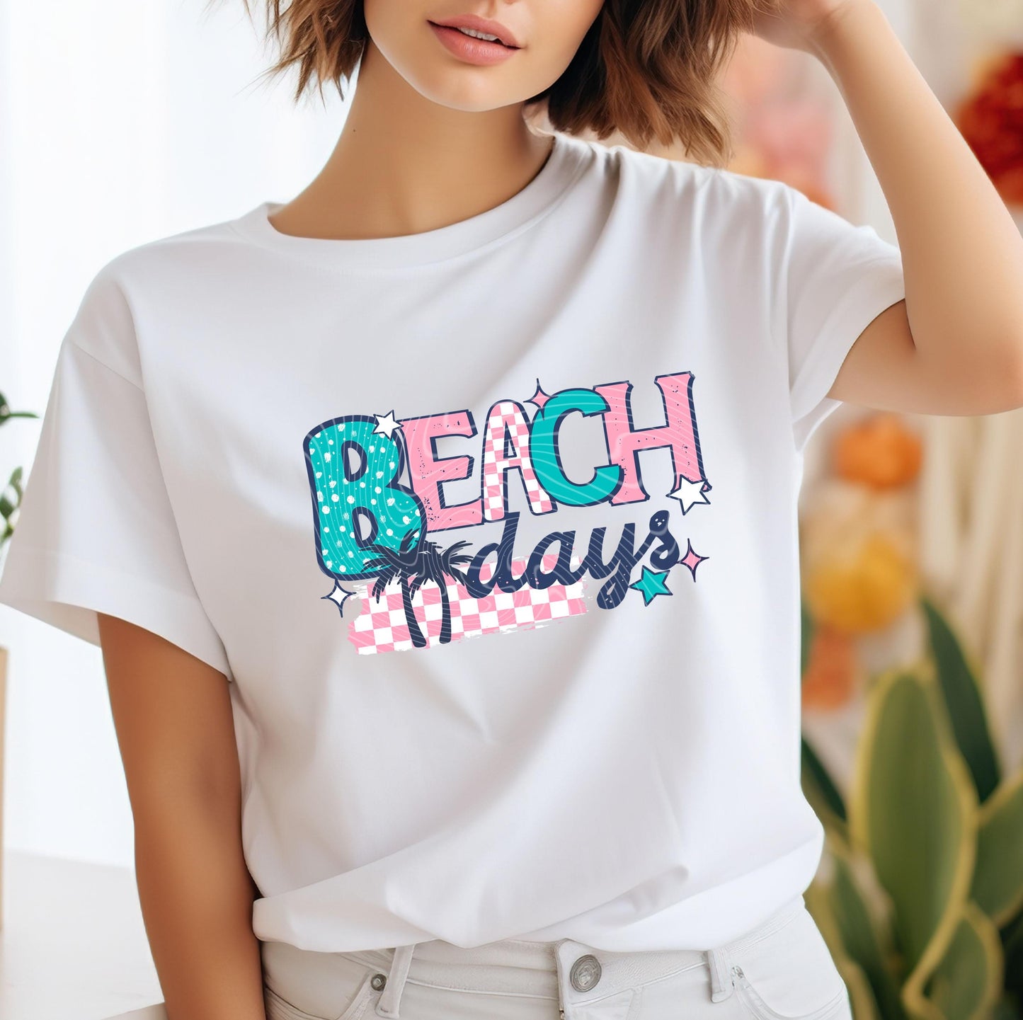 Beach Days DTF Transfers, Summer DTF Transfers Ready For Press, Heat Press Transfers, DTF Print, Direct To Film, Bulk Dft, Custom Transfer