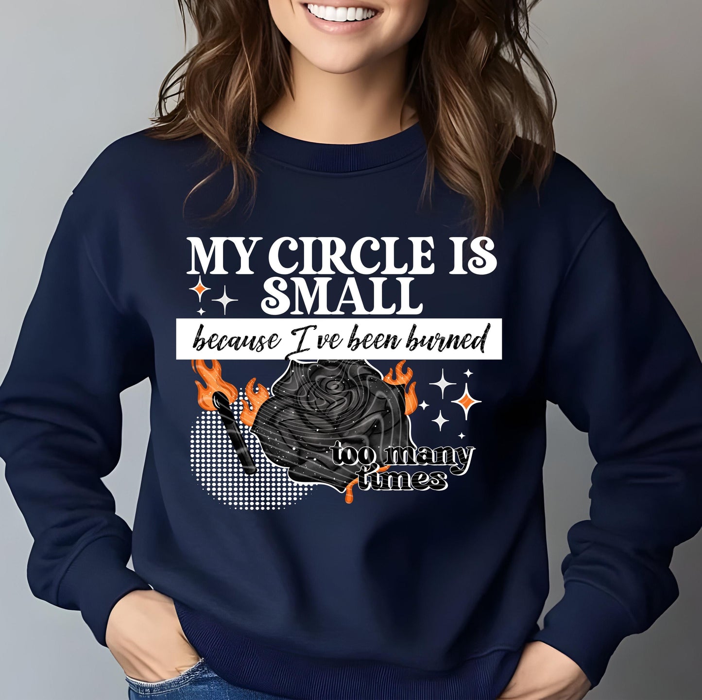My Circle Is Small DTF Transfers Ready For Press Adult Funny Dtf Print, Direct To Film, Sarcasm Dtf Print Heat Press Transfer Humor Transfer