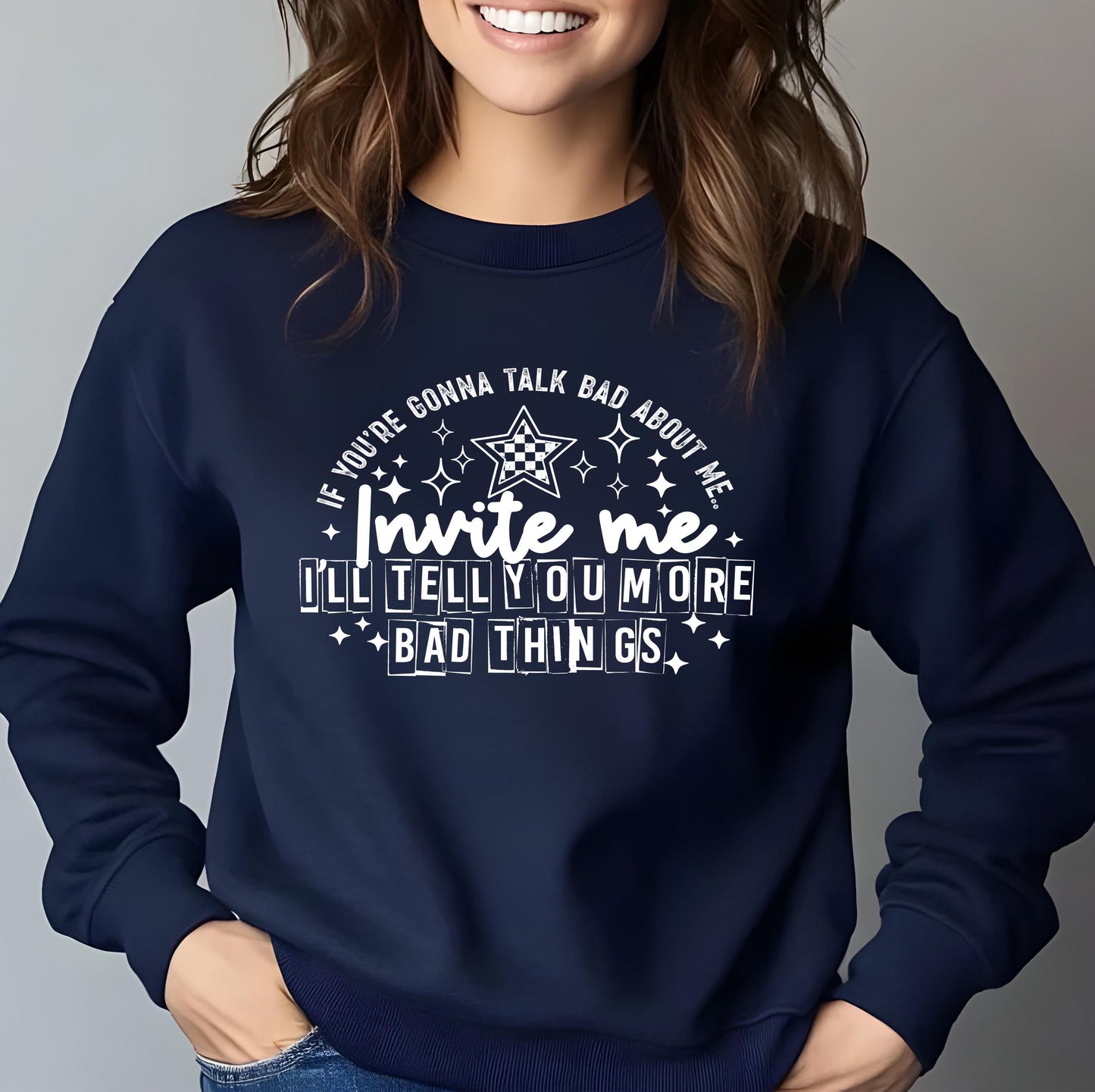 Invite Me DTF Transfer Ready For Press, Sarcastic Dtf Print, Funny DTF Transfer Heat Press Transfer Direct To Film Custom Transfer Adult Dtf