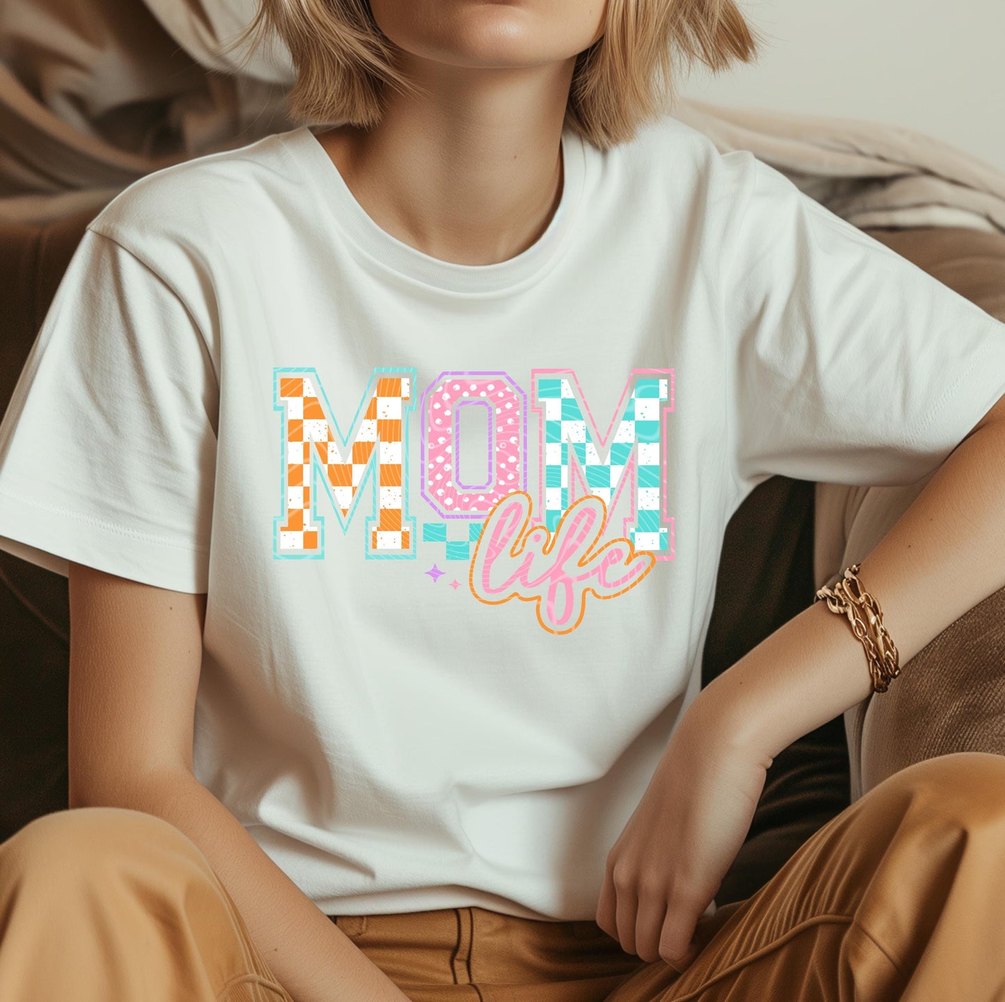 Mom Life DTF Transfer Ready For Press, Mother DTF Print, Heat Press Transfer, Mom Transfers, Direct To Film, Mommy DTF Print, Mama Transfers