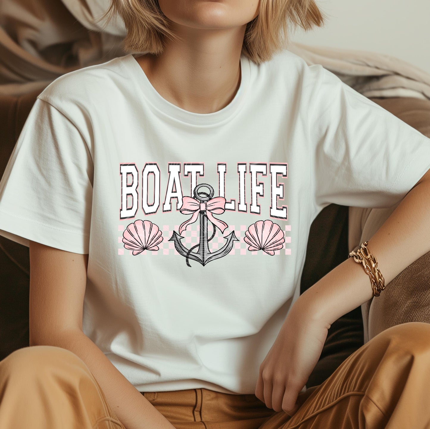 Boat Life DTF Transfer Ready For Press, Summer Dtf Print, Coquette Bow DTF, Heat Press Transfer Direct To Film, Custom Transfer, Beach Dtf