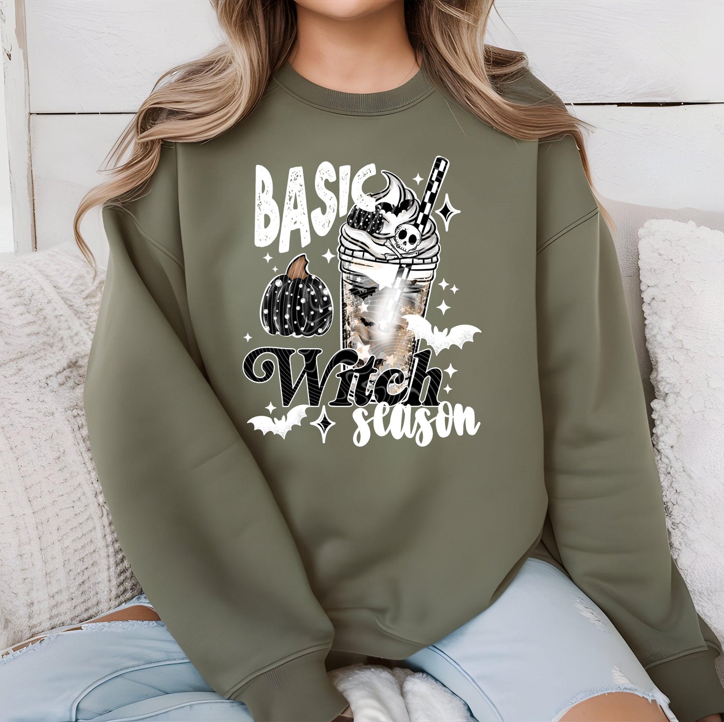 Basic Witch Season DTF Transfers, Funny Halloween DTF Transfer Ready For Press, Spooky Pumpkin Transfer, Heat Press Transfer, Direct To Film