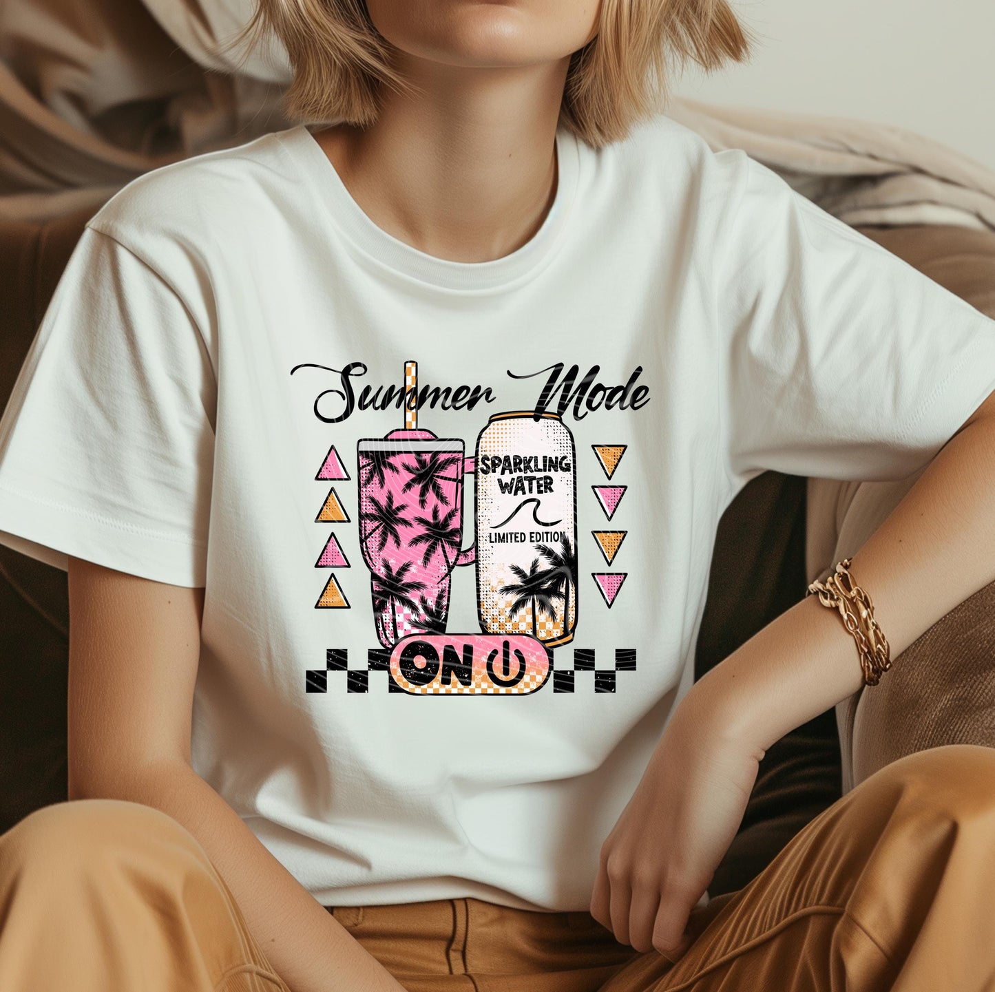 Summer Mode On DTF Transfers Ready For Press, Summer Dtf Prints, Sunshine DTF Prints, Heat Press Transfer, Direct To Film, Custom Transfers