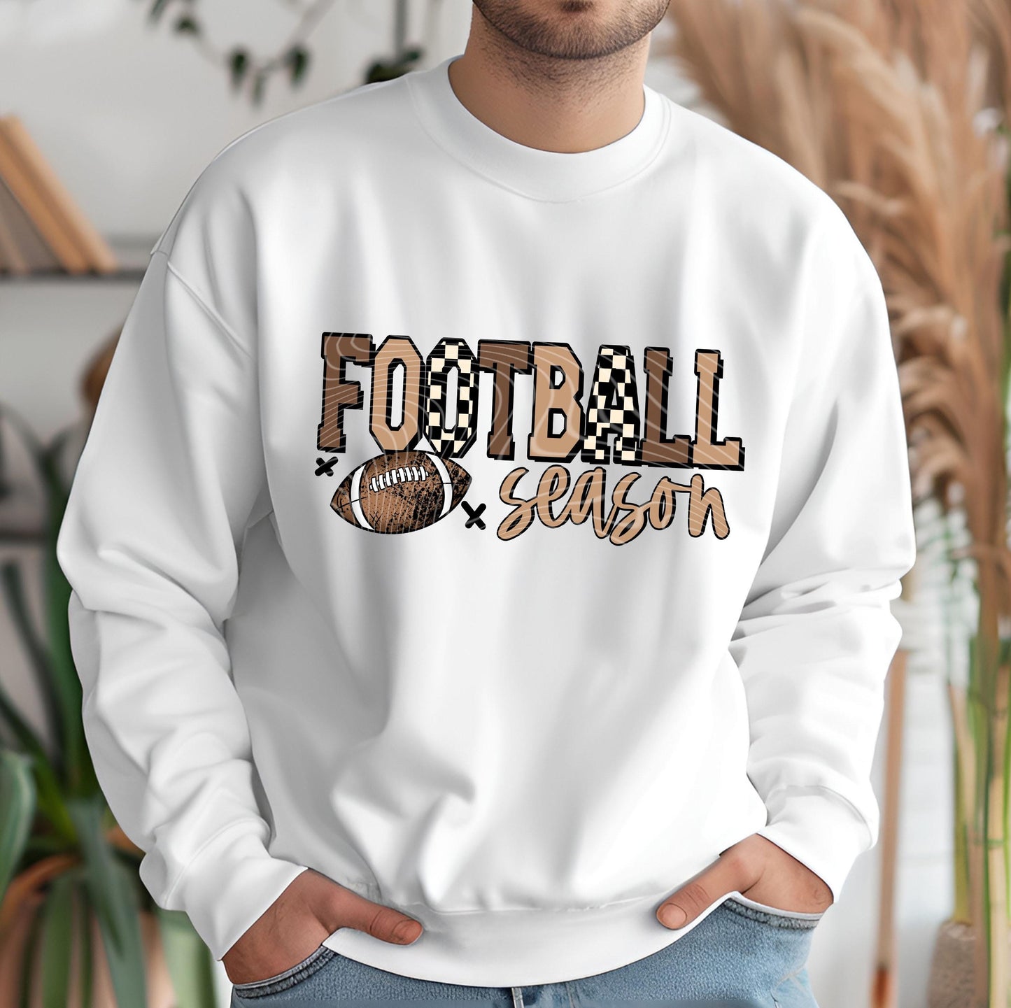 Football Season DTF Transfer Ready For Press, Football Season DTF Print, Heat Press Transfer, Direct To Film Football Season Custom Transfer
