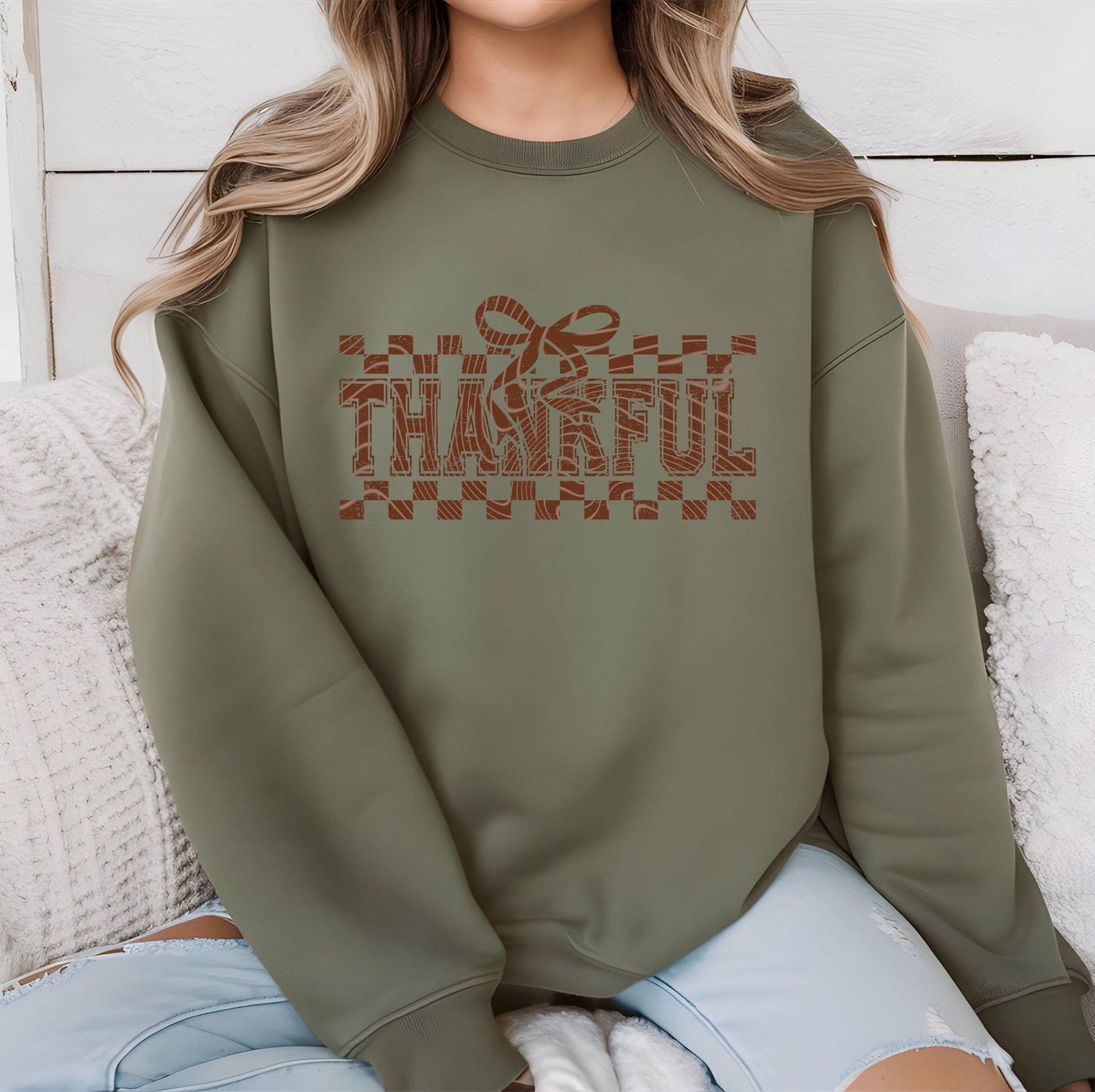 Thankful DTF Transfer Ready For Press, Thanksgiving DTF Print, Autumn Vibes Transfers, Direct To Film, Heat Press Transfer, Custom Transfers