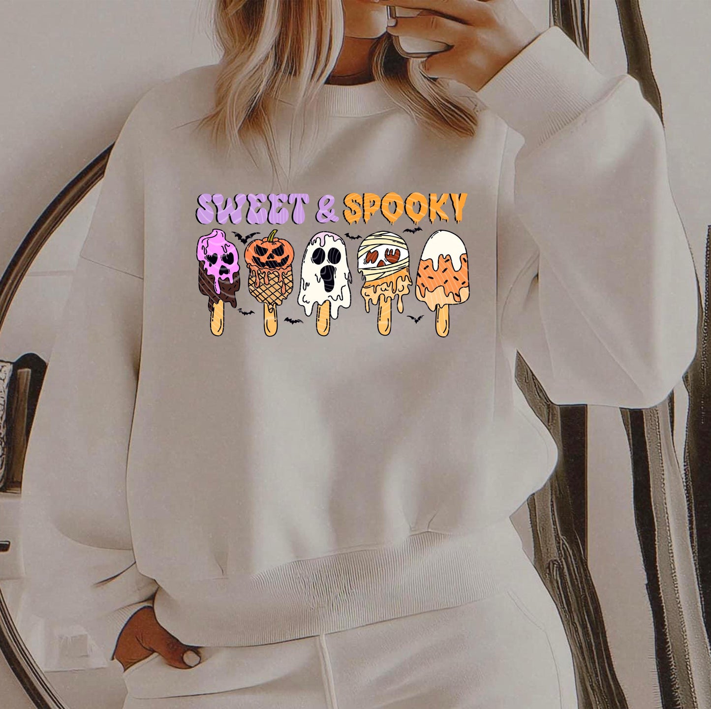 Sweet Spooky DTF Transfers, Spooky DTF Transfer, Halloween DTF Transfers Ready For Press, Ghost Dtf Transfer, Pumpkin Transfer, Spooky Dtf