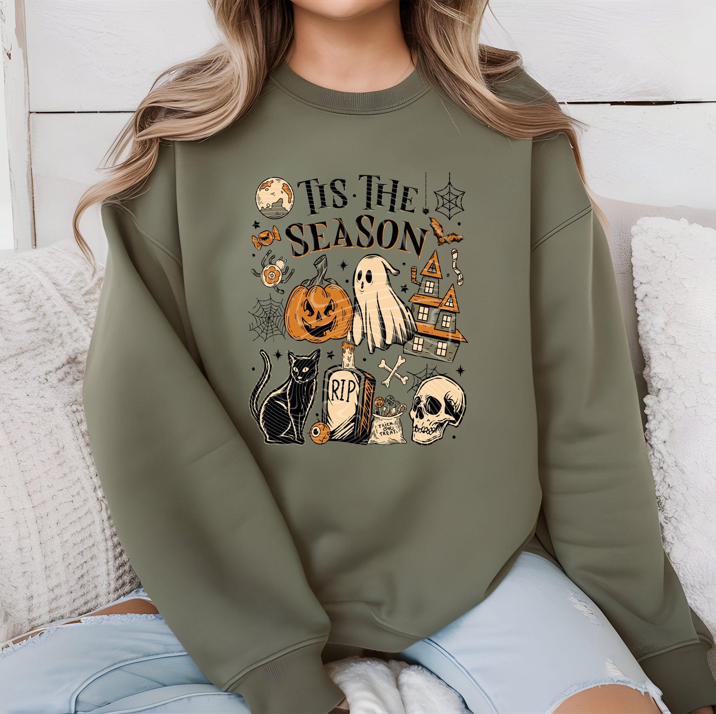 This The Season DTF Transfers, Halloween DTF Transfers Ready For Press, Bats DTF Prints, Spooky Season Dtf Transfers, Pumpkin Dtf Prints