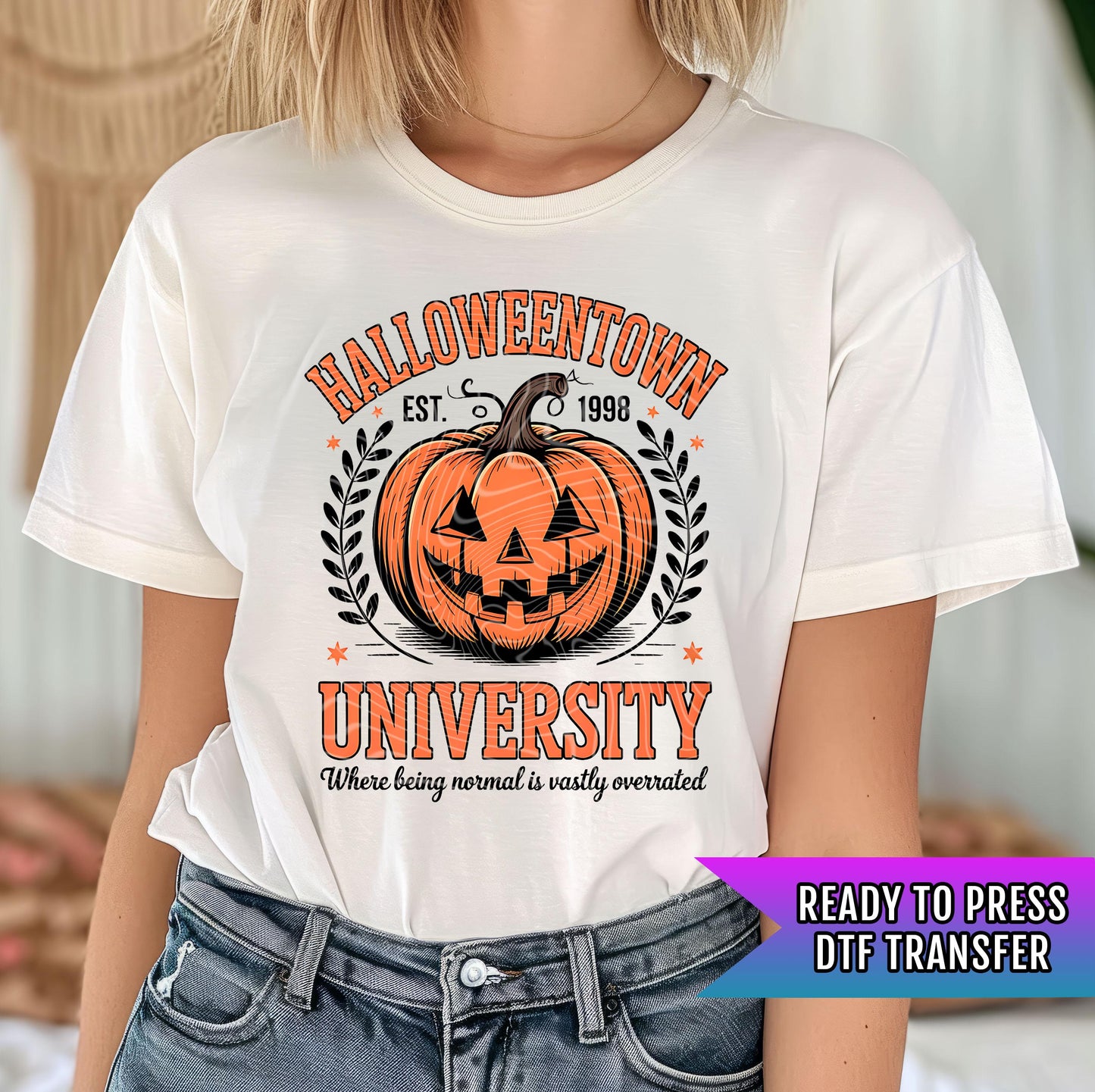 Halloween DTF Transfers, Halloween DTF Transfers Ready For Press, Bats DTF Prints, Pumpkin Dtf Prints, Spooky Season Dtf Transfers, Custom