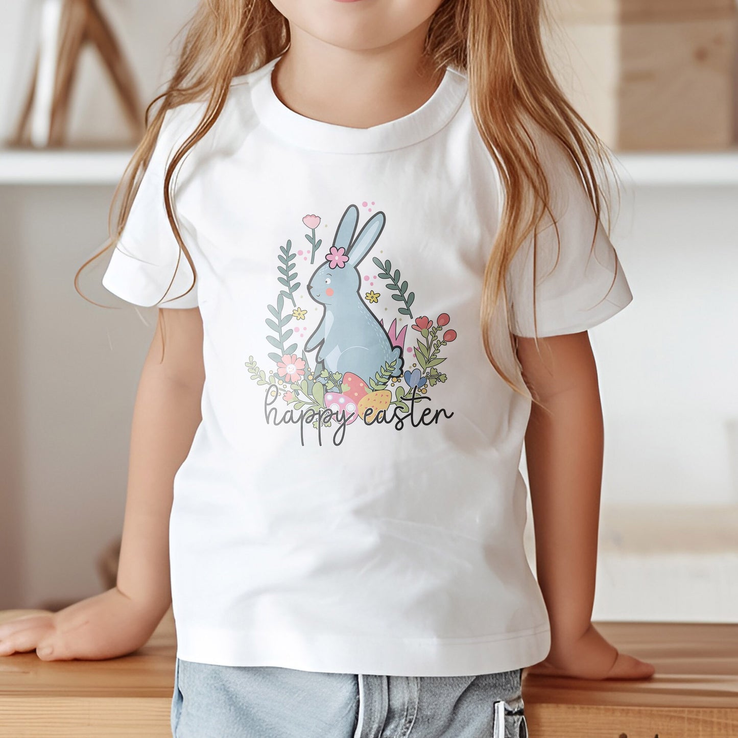 Easter Bunny DTF Transfer, DTF Transfer Ready For Press, Easter Rabbit DTF, Heat Press Transfer, Ready For Press Heat Transfers, Kids Dtf