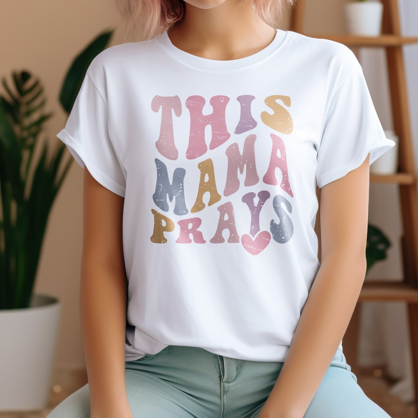 This Mama Prays DTF Transfer, DTF Transfer Ready For Press, Easter DTF, Easter Transfer, Heat Press Transfer, Ready For Press Heat Transfers