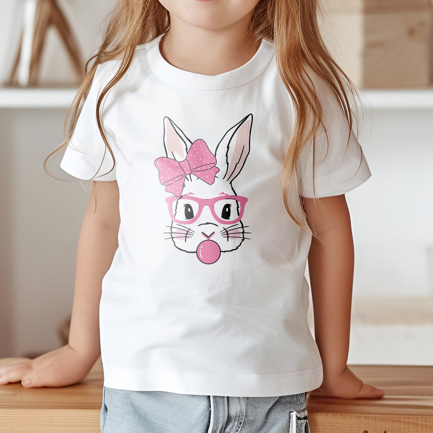 Easter Bunny DTF Transfer, DTF Transfer Ready For Press, Heat Press Transfer, Kids DTF, Bunny Dtf, Ready For Press Heat Transfers, Easter
