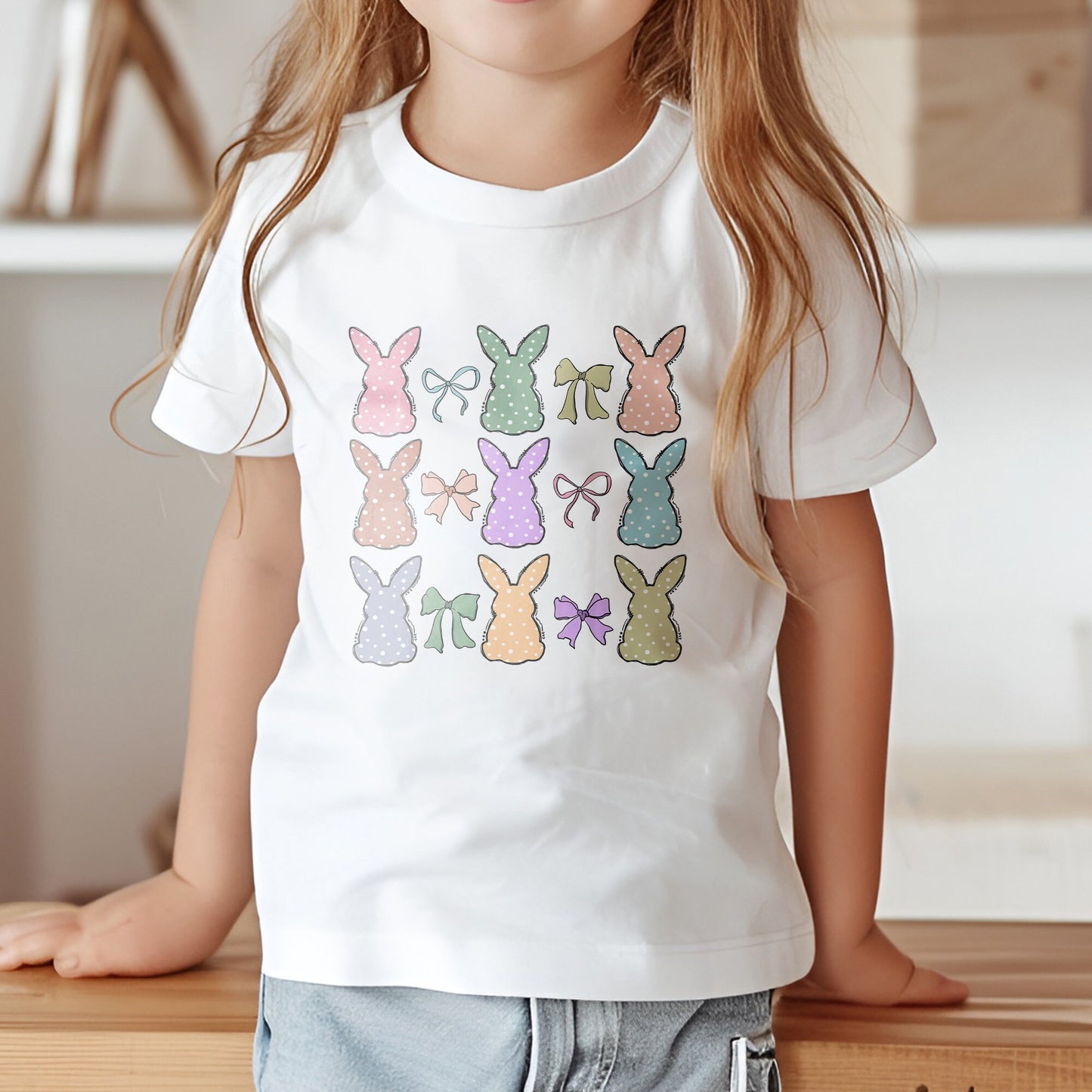 Easter Bunny DTF Transfer, DTF Transfer Ready For Press, Easter Bunny Heat Press Transfer, Heat Transfer, Ready For Press Heat Transfers