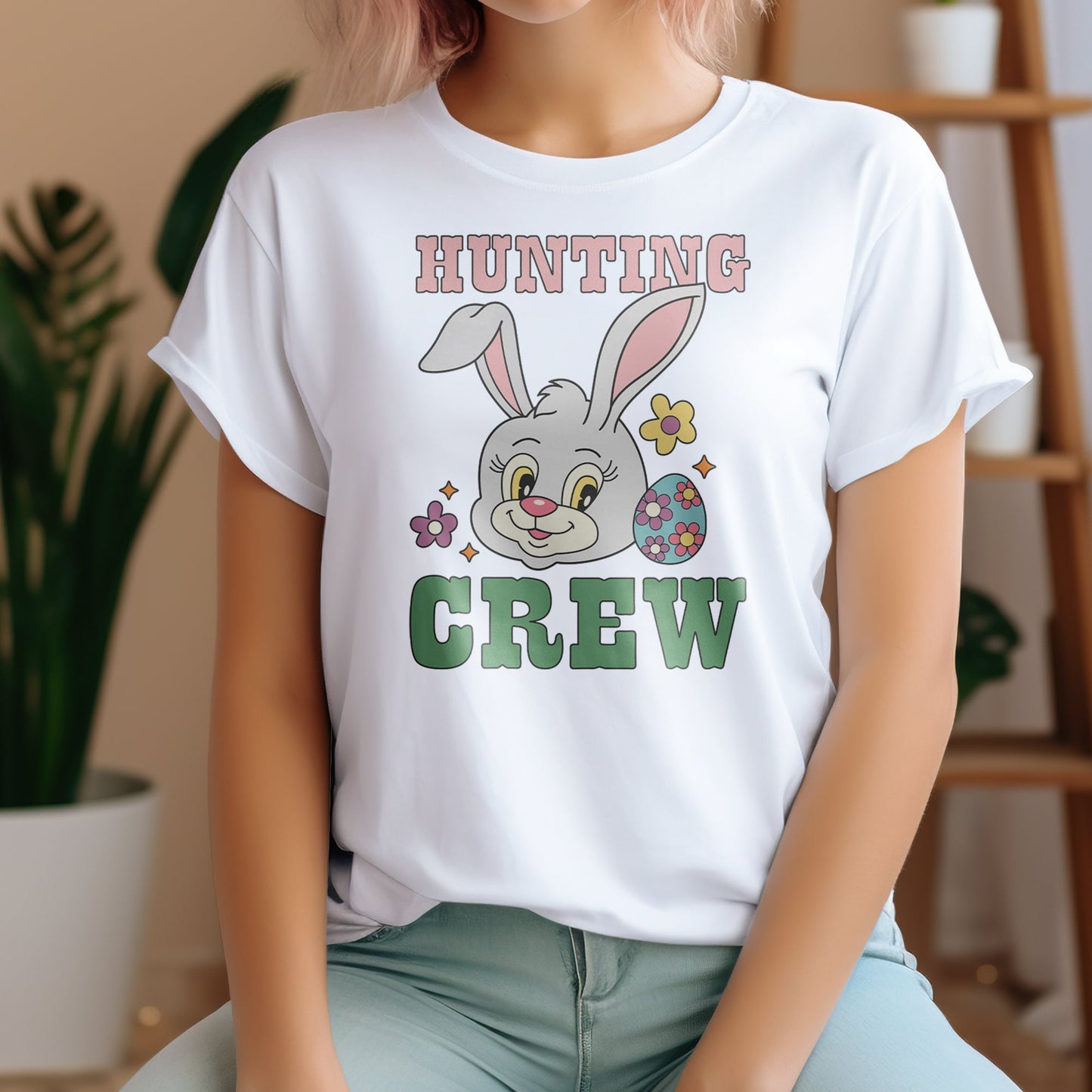 Easter DTF Transfer, DTF Transfer Ready For Press, Hunting Crew, Heat Press Transfer, Easter Transfer, Ready For Press Heat Transfers, DTF