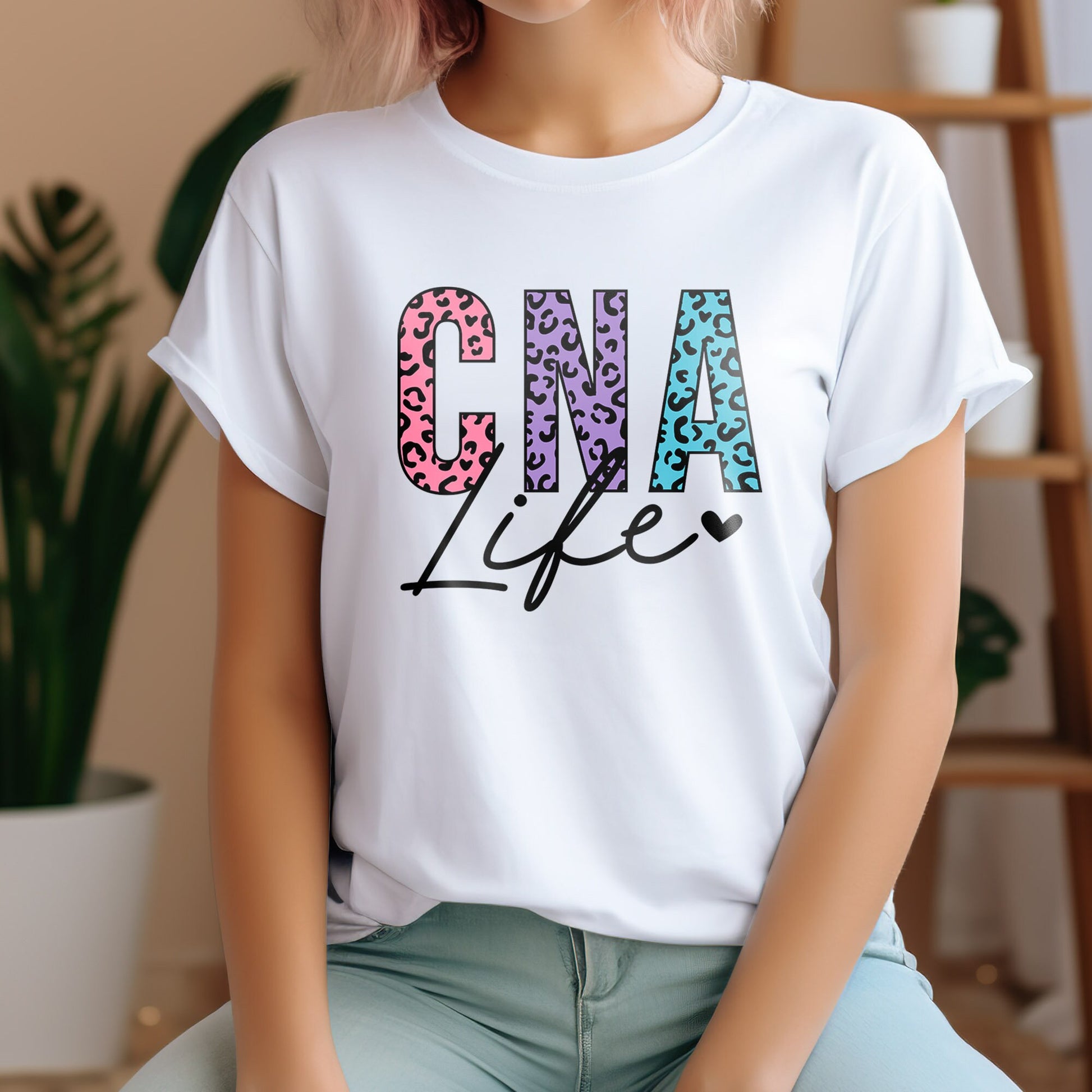 CNA Life DTF Transfer, Cna Nurse DTF Transfer Ready For Press, Nurse Heat Press Transfer, Nurse Transfer, Dtf Print, Nursing Heat Transfer