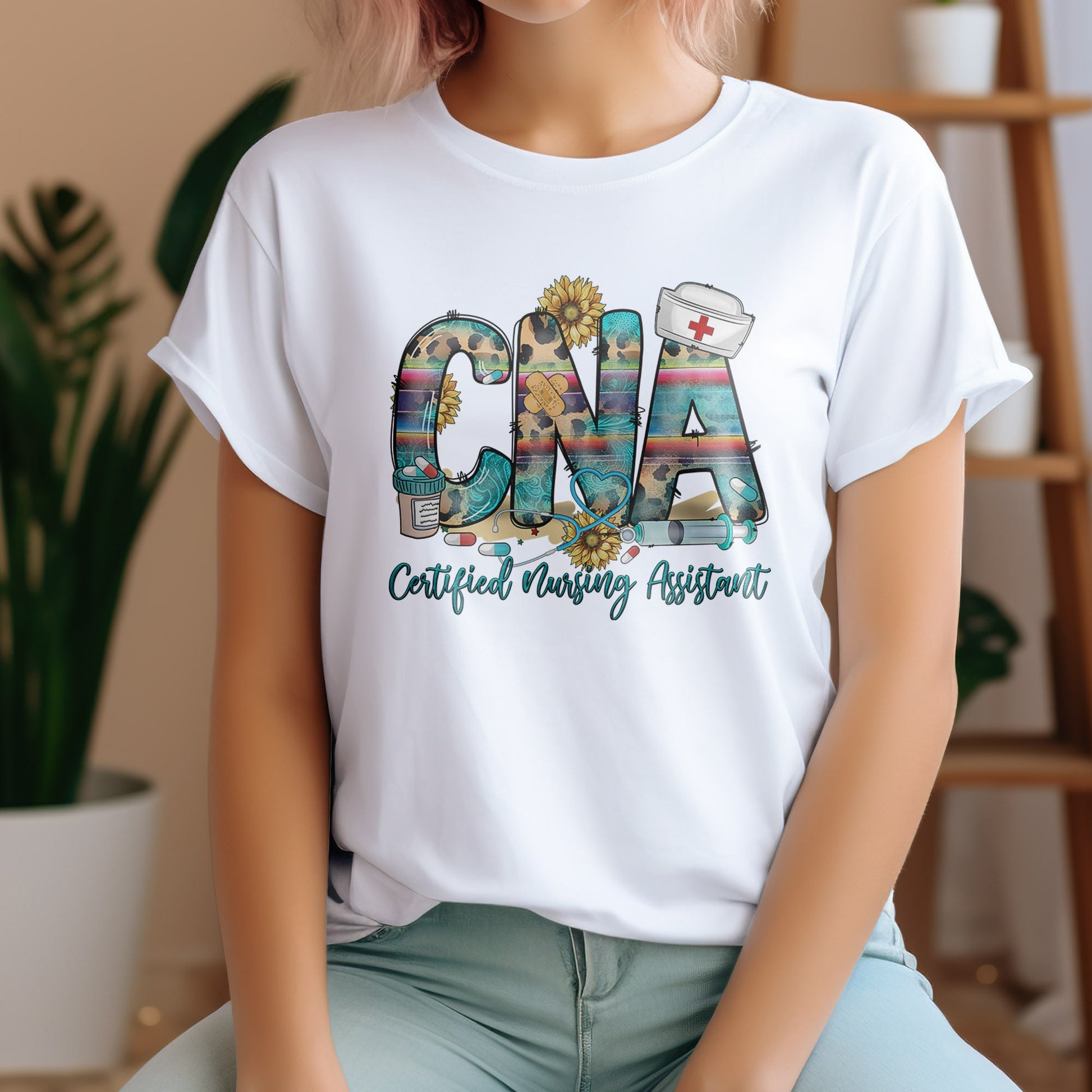 CNA Transfer, Cna Nurse DTF Transfer Ready For Press, Nurse Heat Press Transfer, CNA Transfer, Nurse Transfer, Nursing Heat Transfer, Dtf