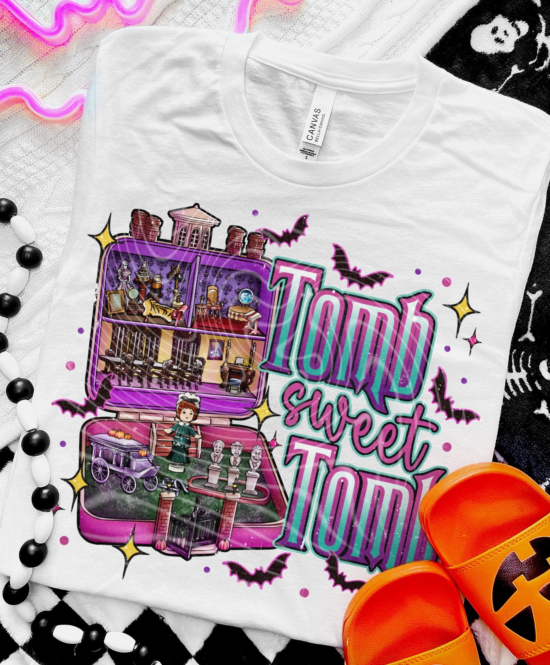 Tomb Sweet Tomb DTF Transfers, Halloween DTF Transfer Ready For Press, Heat Press Transfer, Horror Classics DTF Print, Spooky Dtf Transfers