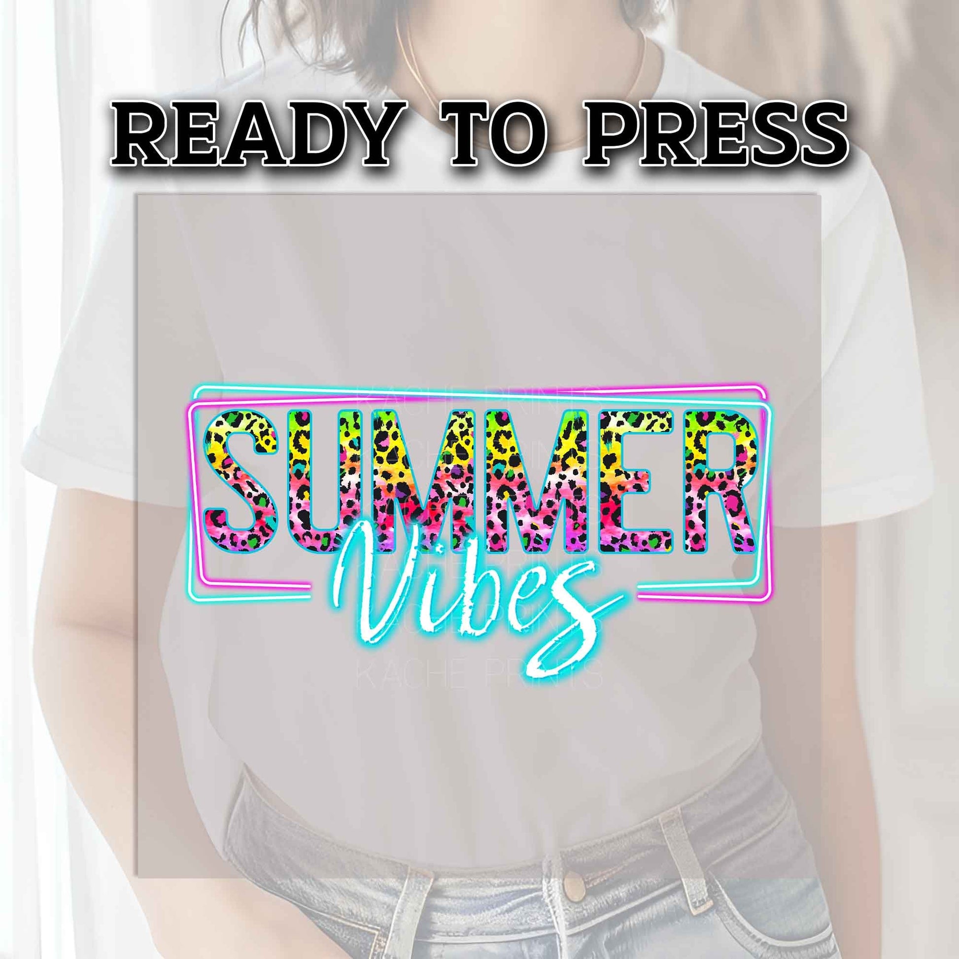 Summer Vibes DTF Transfers, DTF Transfer Ready For Press, Heat Press Transfer, Summer Dtf Prints, Direct to Film, Family Vacation Transfers