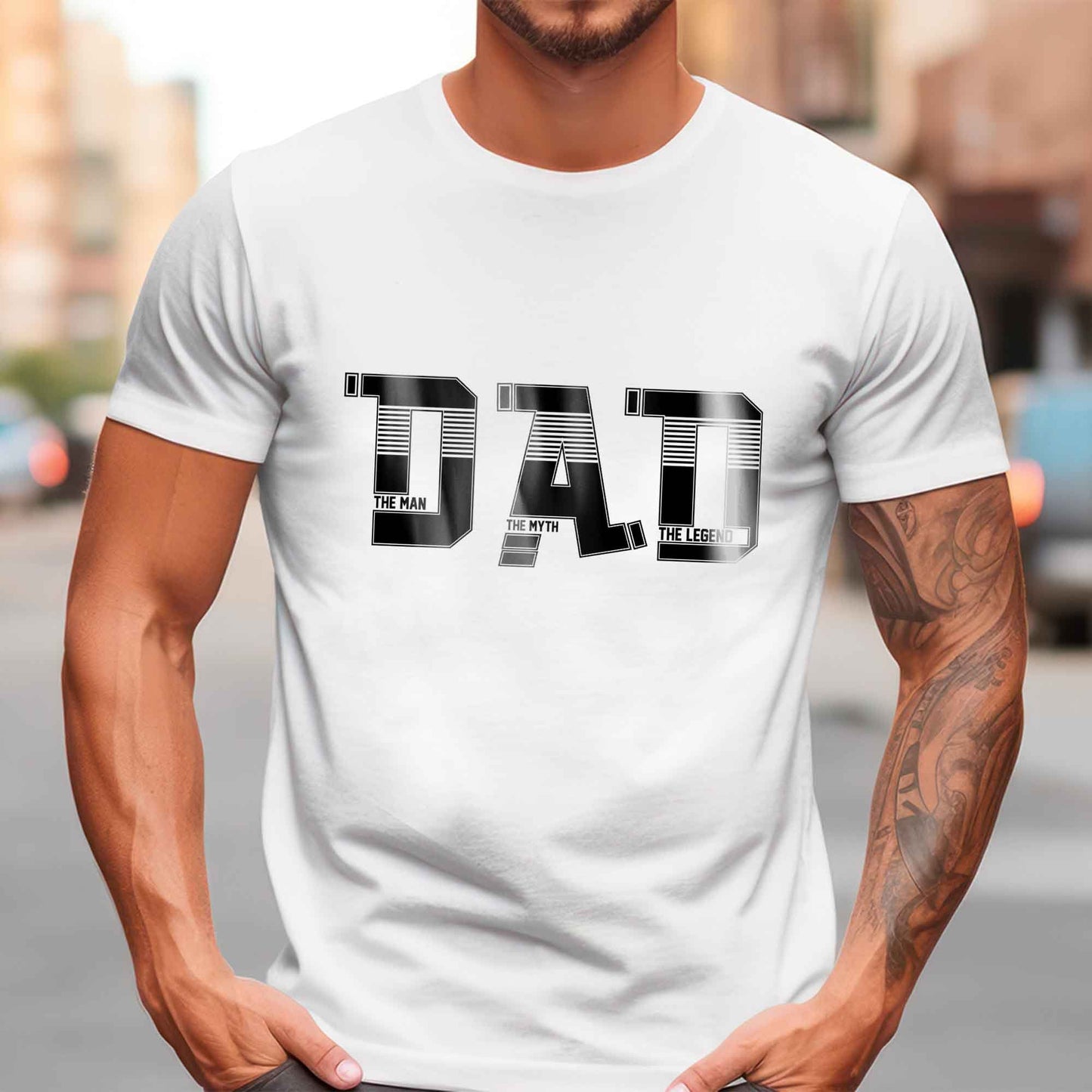 Dad DTF Transfers, DTF Transfer Ready For Press, Heat Press Transfer, DTF Print, Daddy Ready For Press, Father Dtf Transfers, Dad Dtf Prints