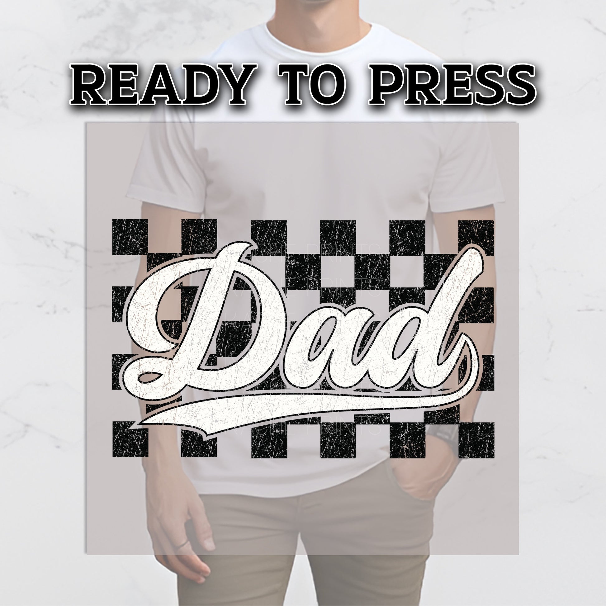 Dad DTF Transfers, DTF Transfer Ready For Press, Heat Press Transfer, DTF Print, Papa Ready For Press, Daddy Dtf Transfers, Dad Dtf Transfer