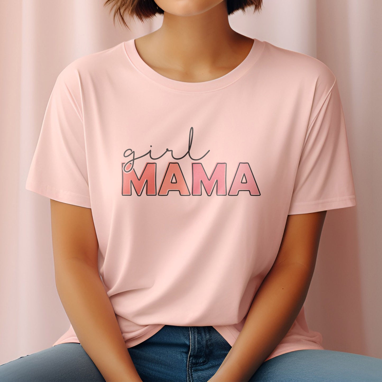 Girl Mama DTF Transfers, DTF Transfer Ready For Press, Heat Press Transfer, DTF Print, Girl Mom Ready For Press,Girl Mama Dtf Transfer Paper