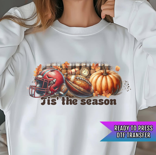 Autumn DTF Transfer Ready For Press, Fall DTF Transfers, Autumn DTF Transfer, Fall Transfers, Pumpkin Patch Club, Tis&#39; The Season Dtf Prints