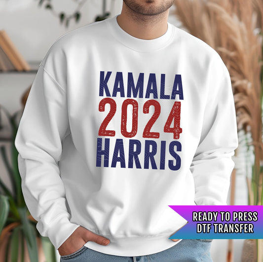 Harris DTF Transfers, Harris Ready to Press, Harris Transfers, Harris Heat Transfers, Harris 2024, Harris DTF Prints, Kamala Harris 2024 Dtf