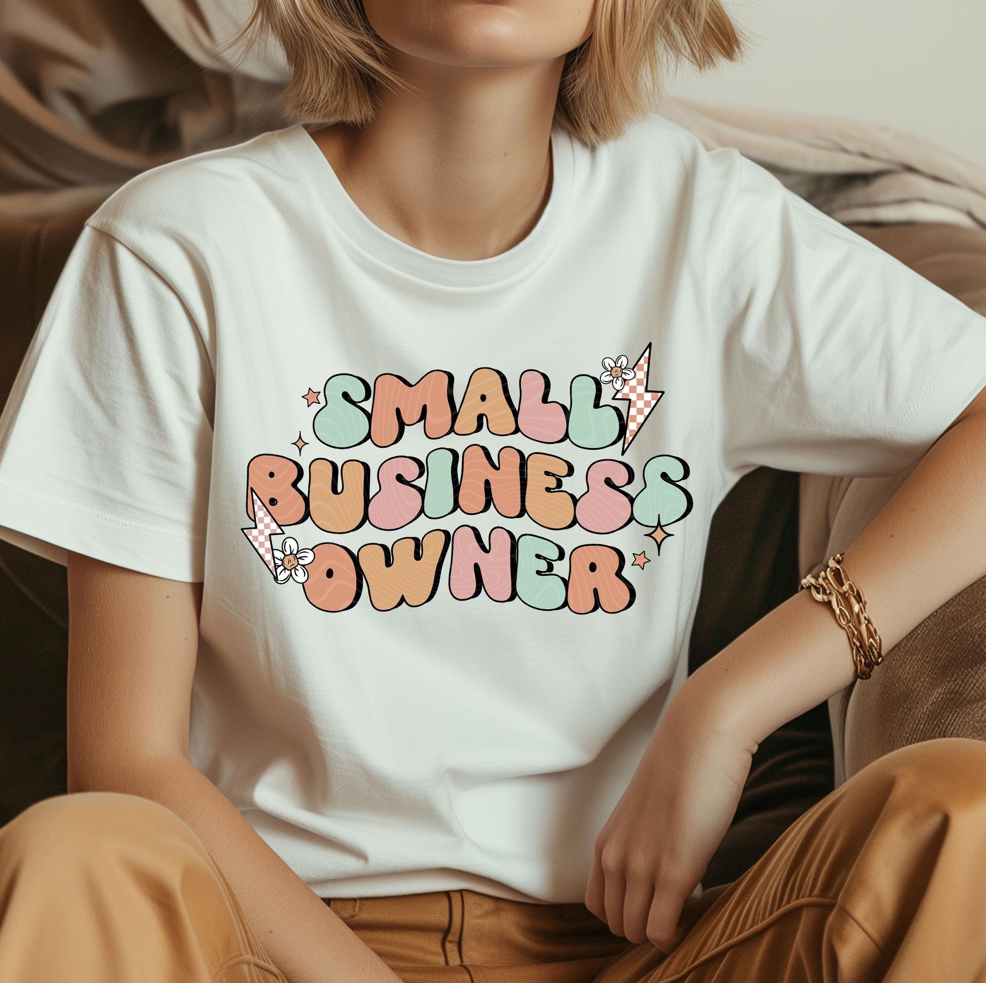 Small Business Owner DTF Transfers Ready For Press, Entrepreneur DTF Prints, Heat Press Transfers, Direct To Film, Business Owner Transfers