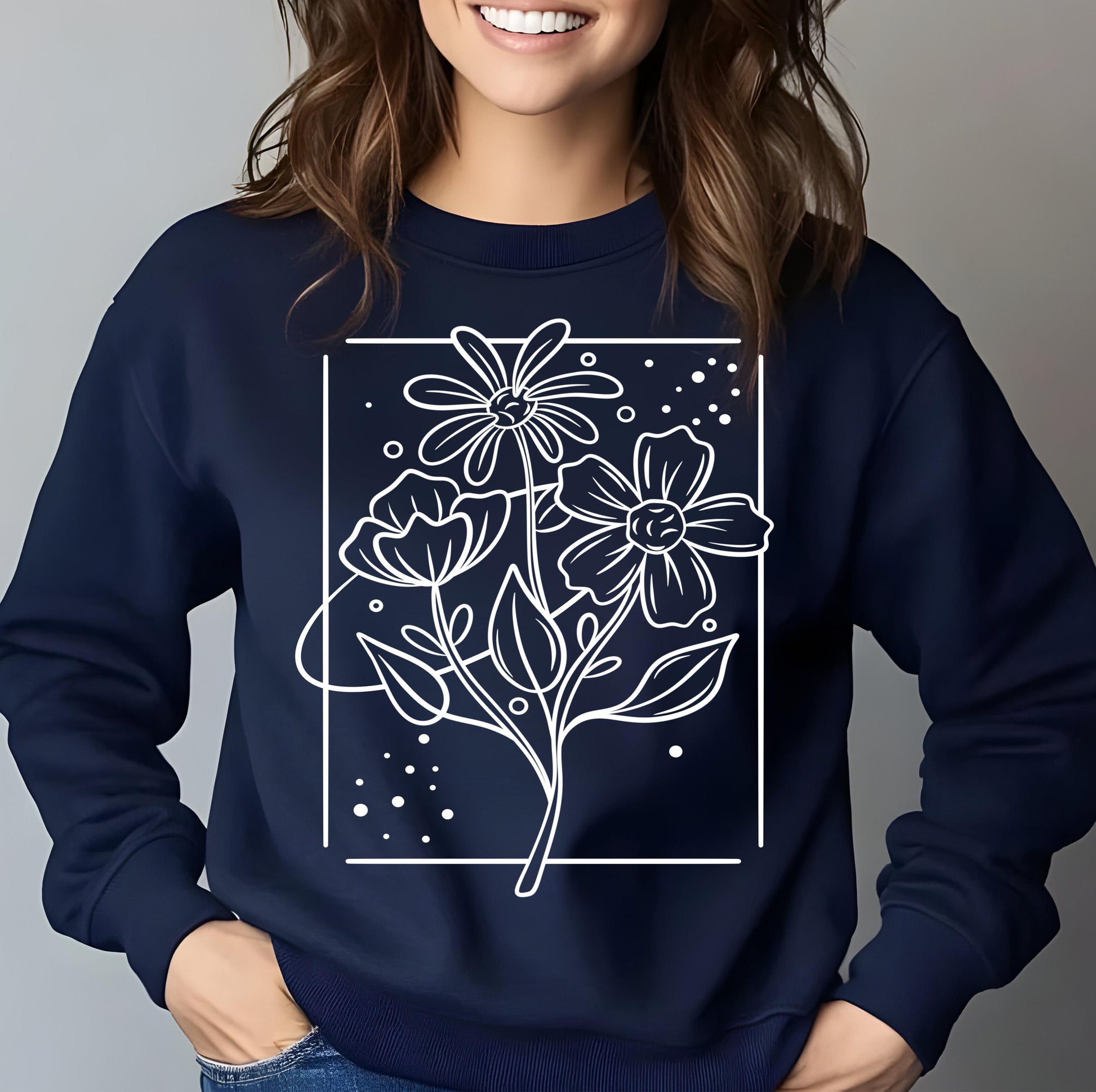 Florals DTF Transfer Ready For Press, Spring Dtf Print, Floral DTF Transfer, Direct To Film, Heat Press Transfer, Tshirt Transfers, Hot Peel
