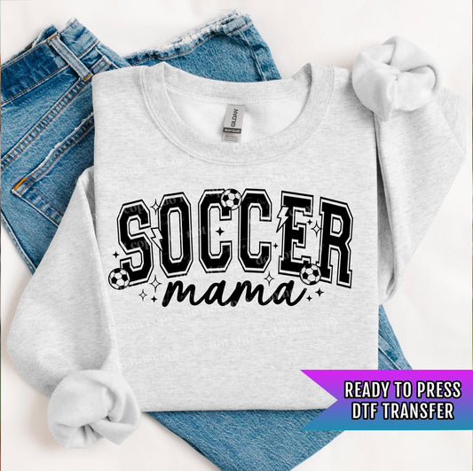 Soccer Mama DTF Transfers Ready For Press, Soccer Mama DTF Prints, Heat Press Transfers, Direct To Film, Soccer Season Dtf, T-shirt Transfer