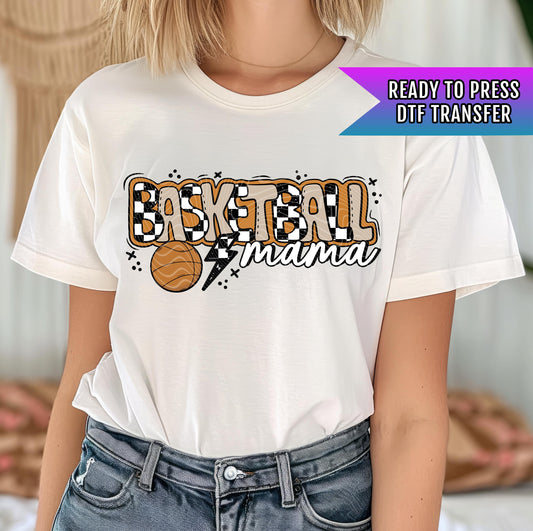Basketball Mama DTF Transfers Ready For Press, Basketball Mama DTF Prints, Heat Press Transfers, Direct To Film, Basketball Dtf Transfers