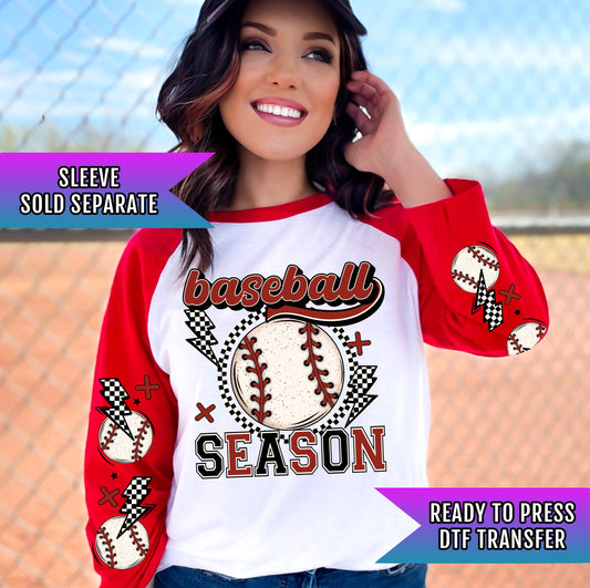 Baseball Season DTF Transfers Ready For Press, Baseball DTF Prints, Heat Press Transfers, Direct To Film, Baseball Season Dtf Print